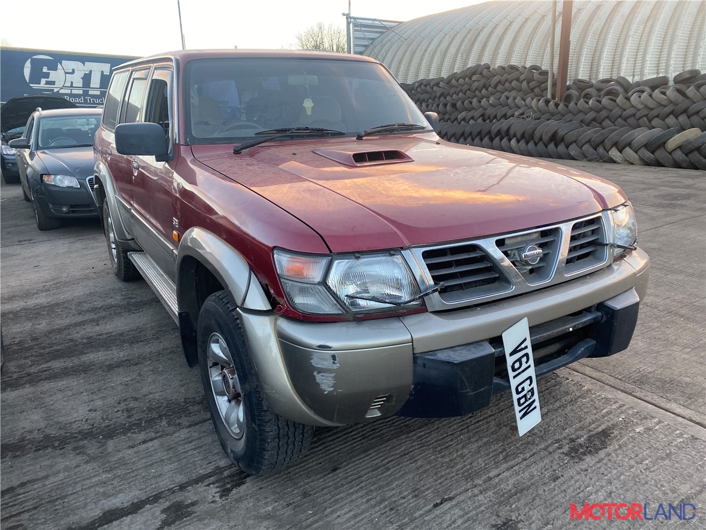 Недавно поступивший автомобиль Nissan Patrol 1998-2004 - разборочный номер  t31456