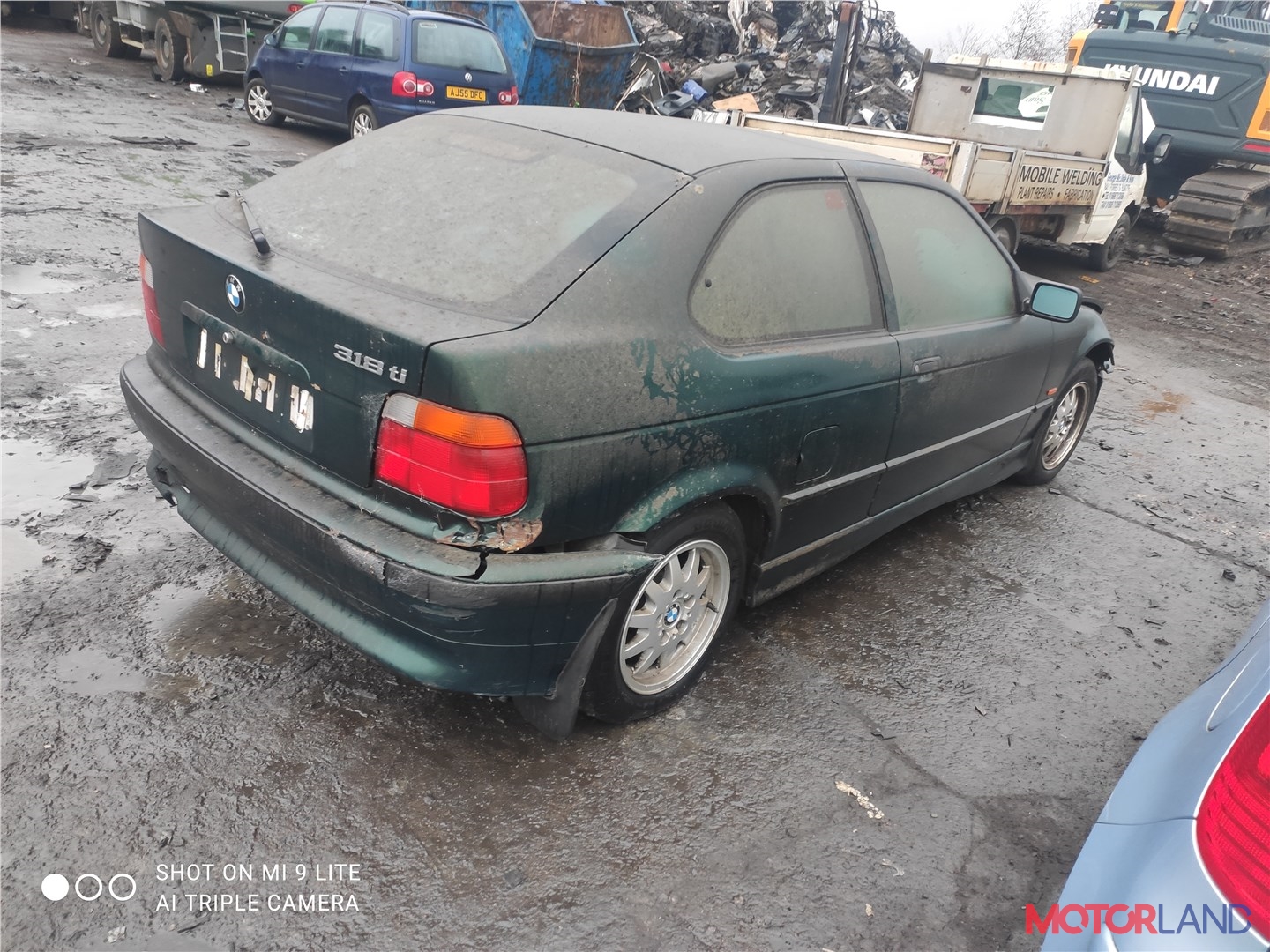 Недавно поступивший автомобиль BMW 3 E36 1991-1998 - разборочный номер x2849