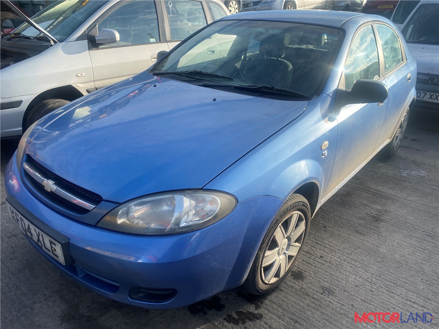 Недавно поступивший автомобиль Chevrolet Lacetti - разборочный номер t31484