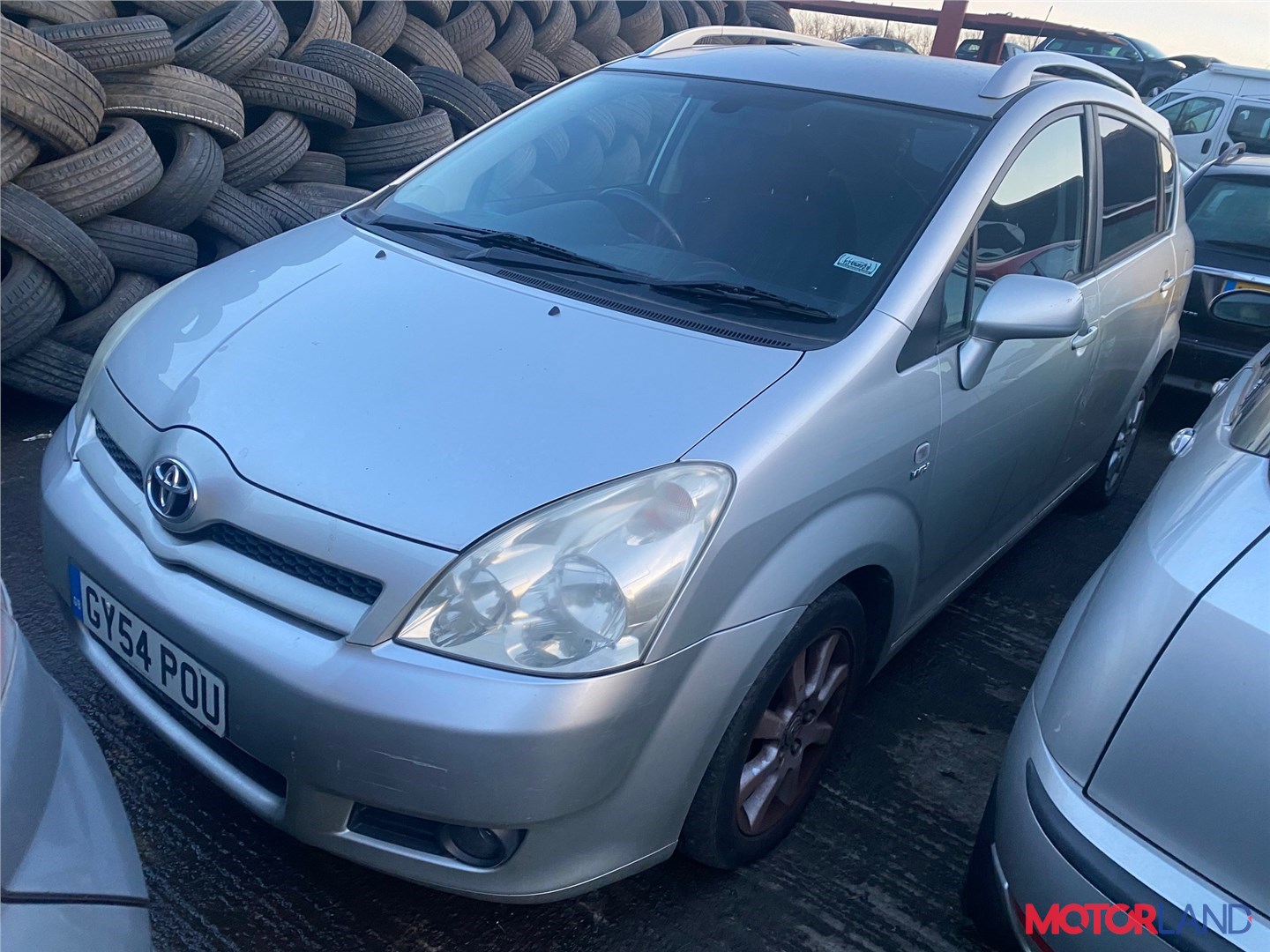 Недавно поступивший автомобиль Toyota Corolla Verso 2004-2009 - разборочный  номер t31480