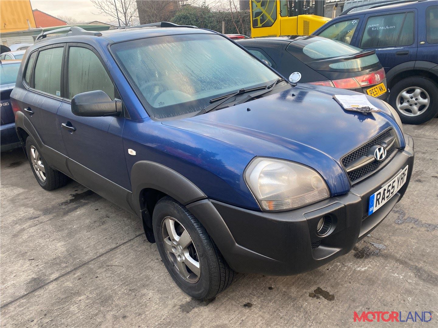 Недавно поступивший автомобиль Hyundai Tucson 1 2004-2009 - разборочный  номер t31549