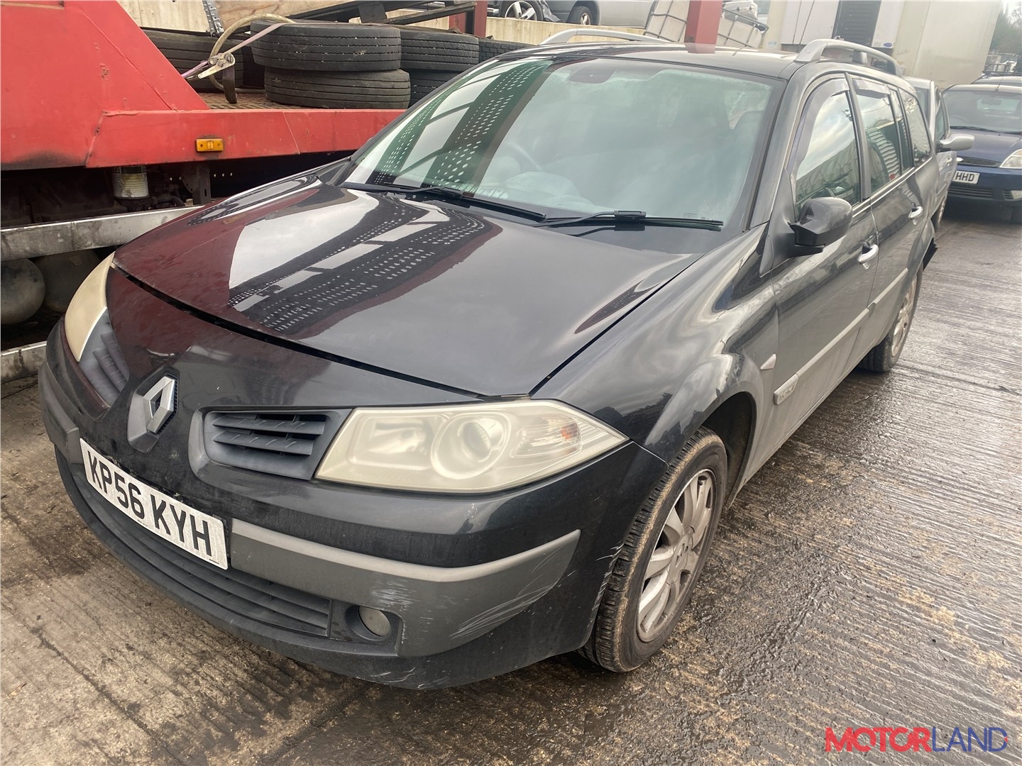 Недавно поступивший автомобиль Renault Megane 2 2002-2009 - разборочный  номер t31646