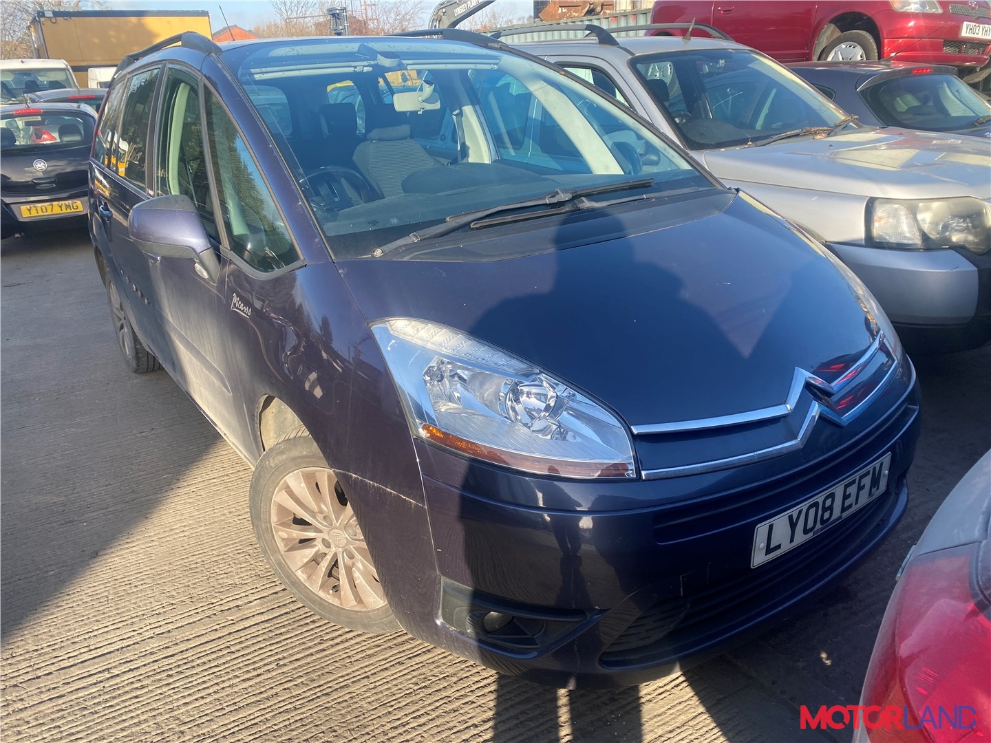 Недавно поступивший автомобиль Citroen C4 Grand Picasso 2006-2013 -  разборочный номер t31886