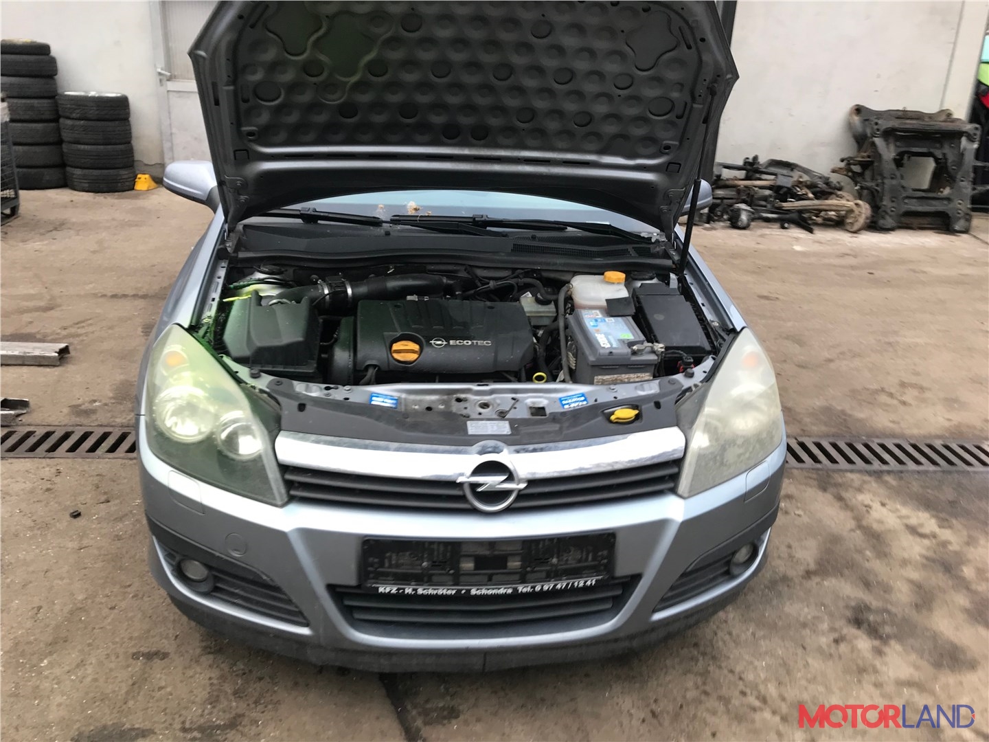 Недавно поступивший автомобиль Opel Astra H 2004-2010 - разборочный номер  v4209