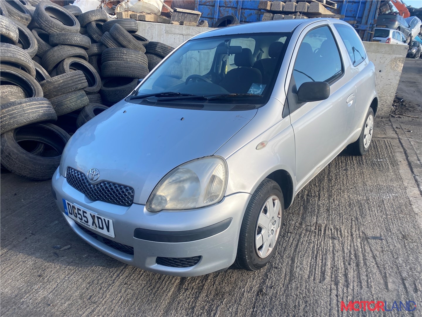 Недавно поступивший автомобиль Toyota Yaris 1999-2006 - разборочный номер  t31807