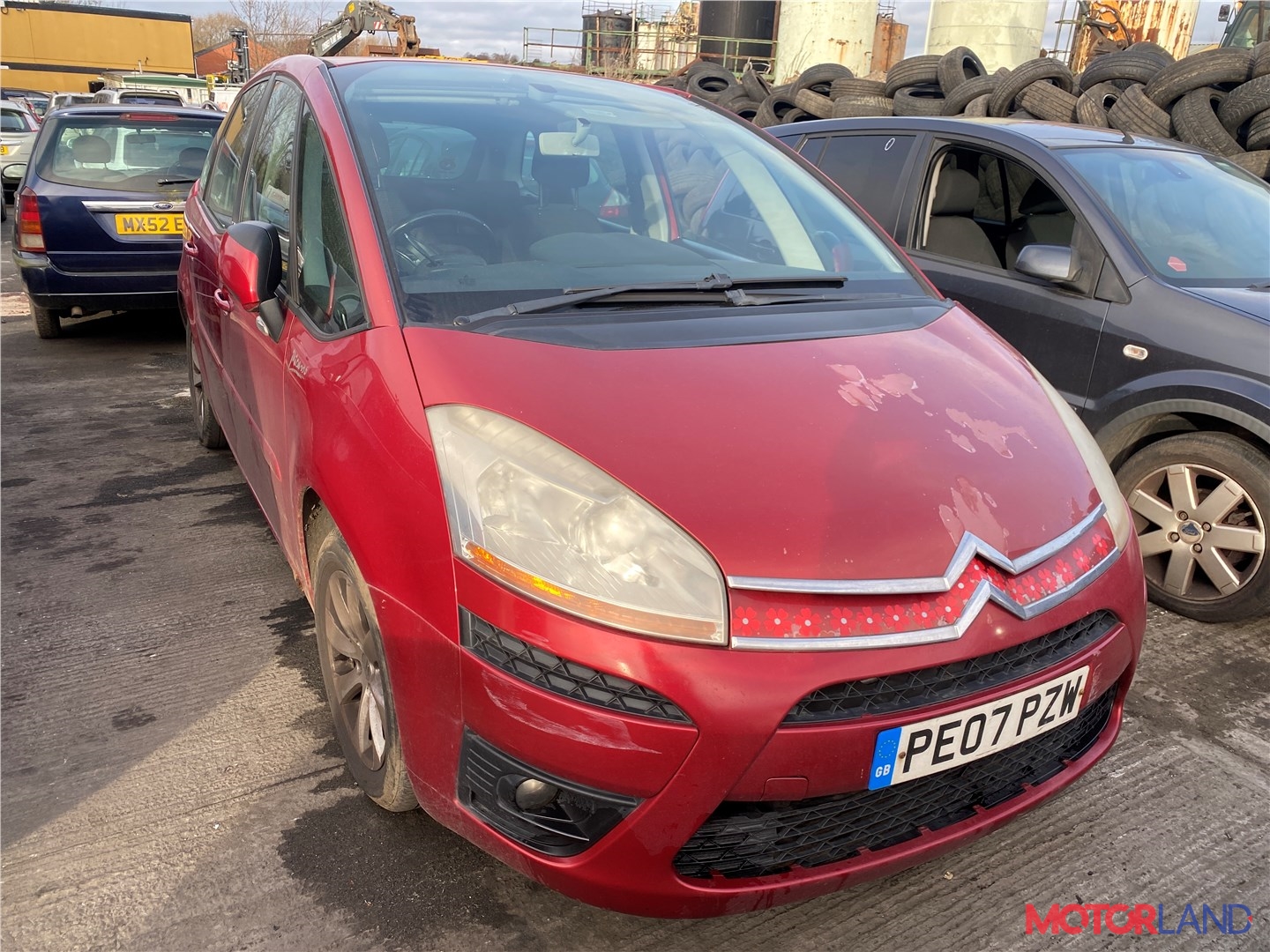 Недавно поступивший автомобиль Citroen C4 Picasso 2006-2013 - разборочный  номер t31742