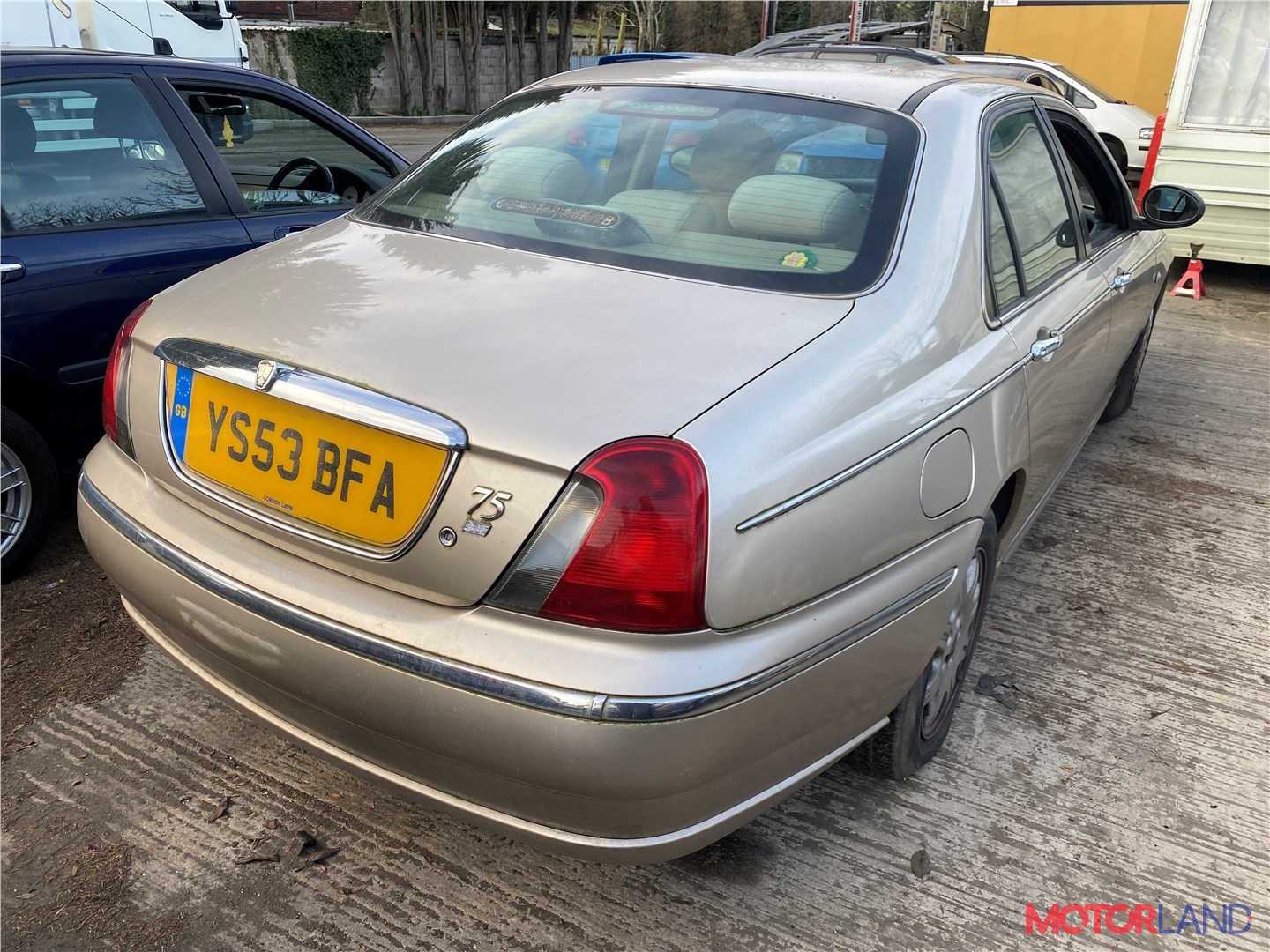 Недавно поступивший автомобиль Rover 75 1999-2005 - разборочный номер t31946