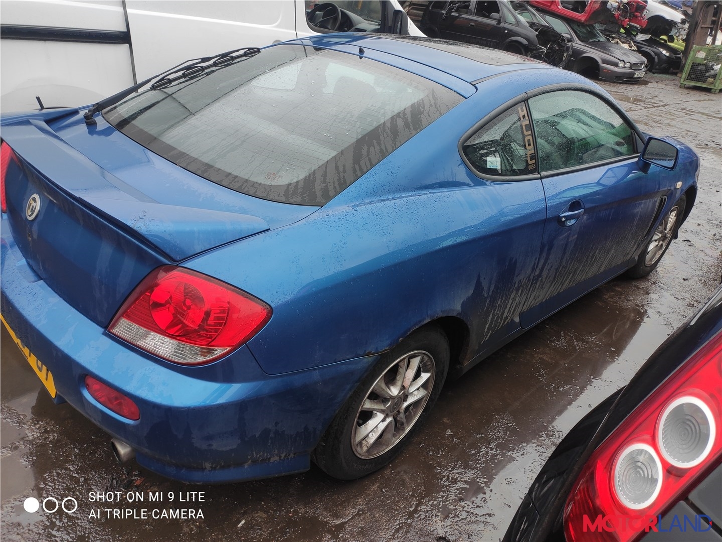 Недавно поступивший автомобиль Hyundai Coupe (Tiburon) 2002-2009 -  разборочный номер x2934