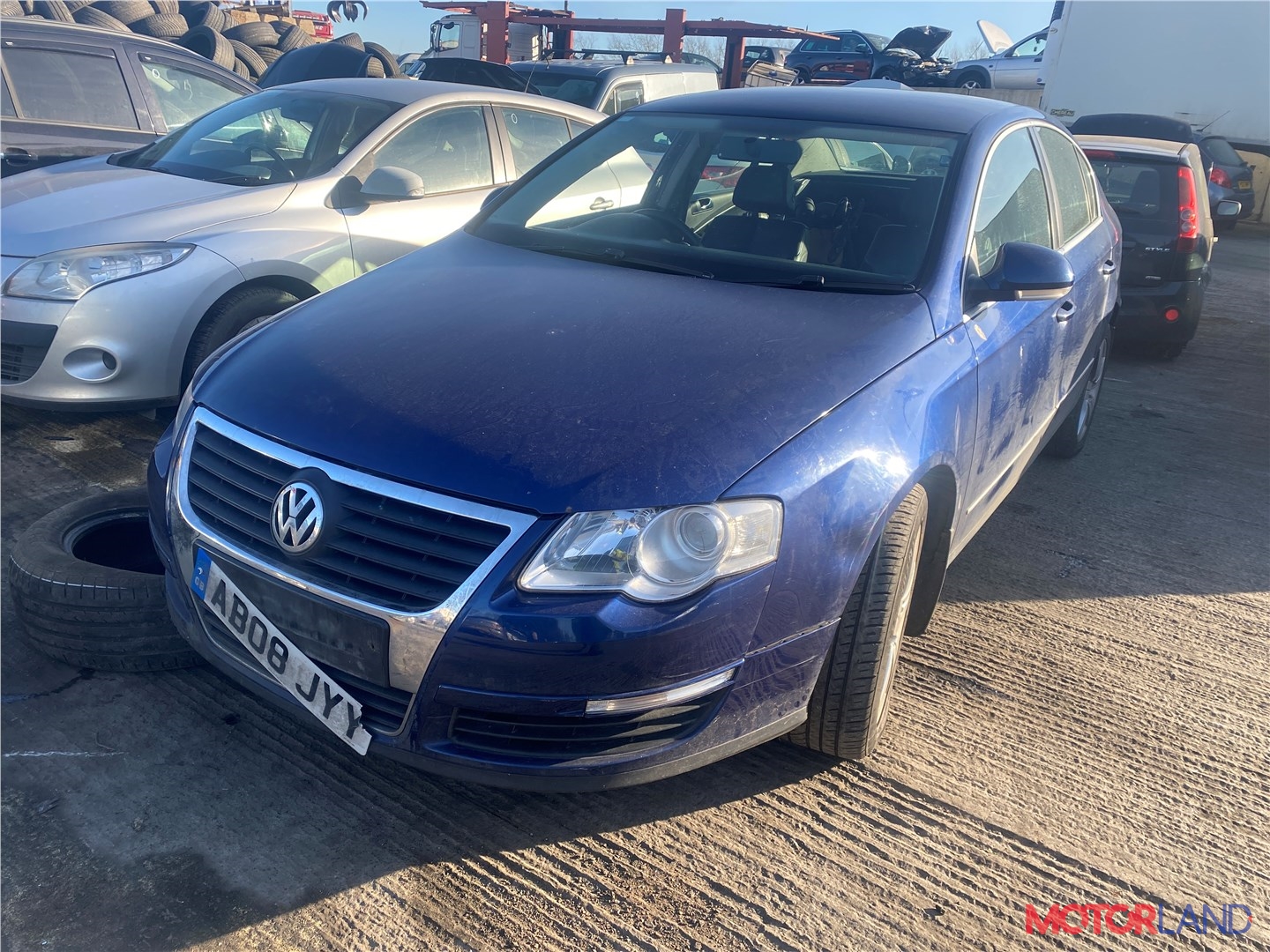 Недавно поступивший автомобиль Volkswagen Passat 6 2005-2010 - разборочный  номер t31947