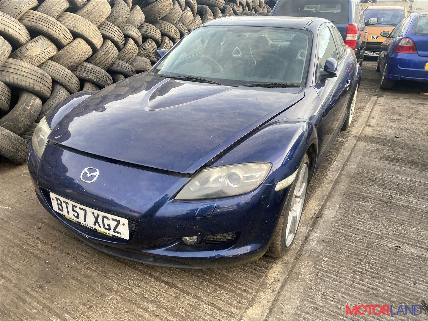 Недавно поступивший автомобиль Mazda RX-8 - разборочный номер t33616