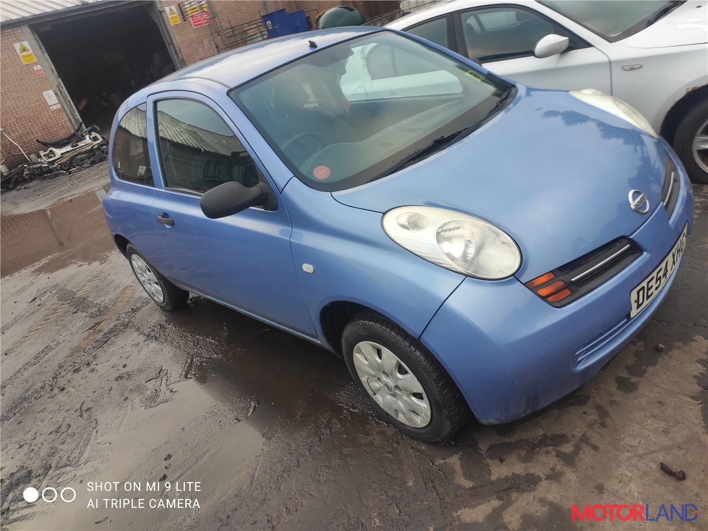 Недавно поступивший автомобиль Nissan Micra K12E 2003-2010 - разборочный  номер x2981