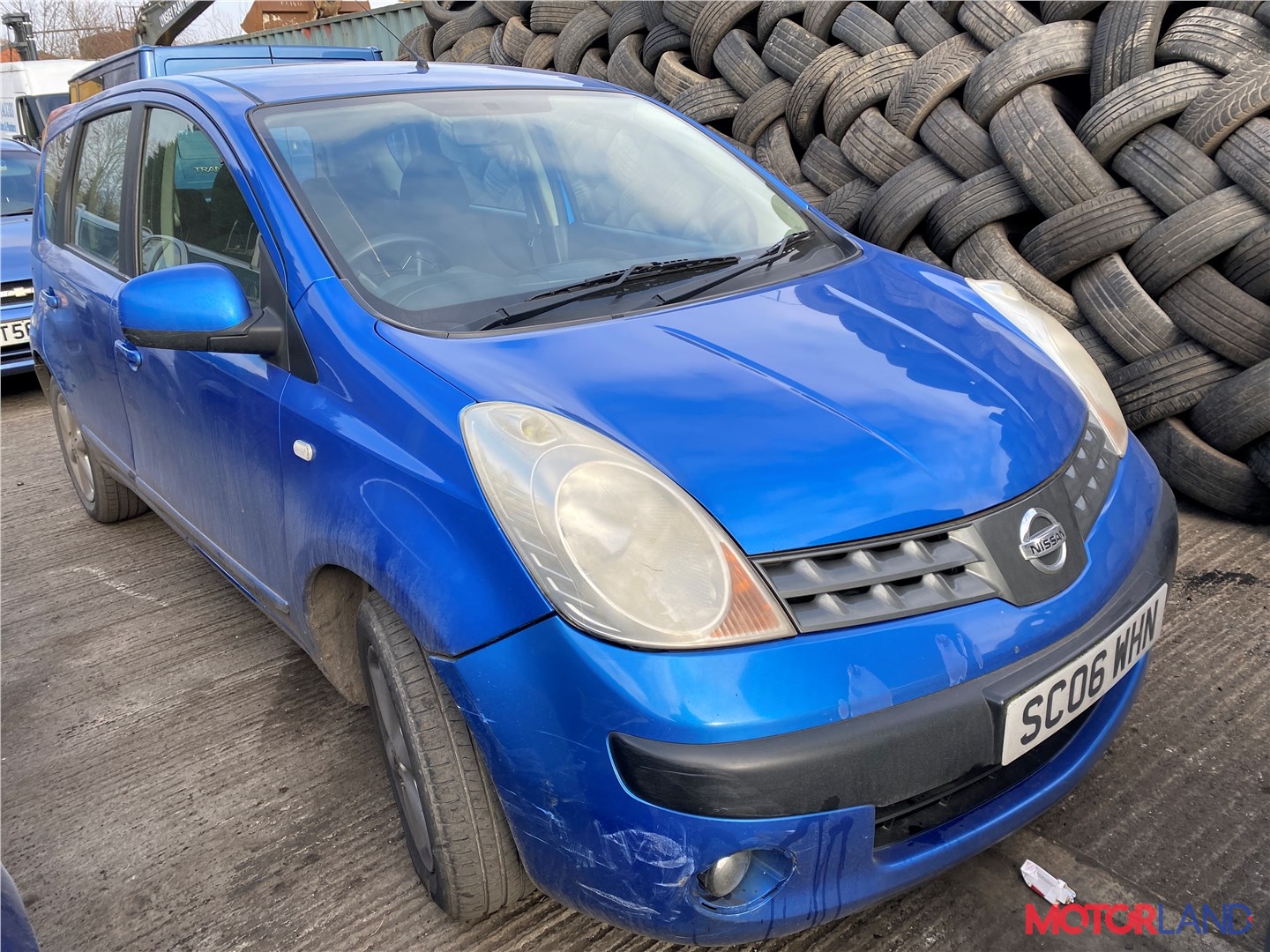 Недавно поступивший автомобиль Nissan Note E11 2006-2013 - разборочный  номер t32077