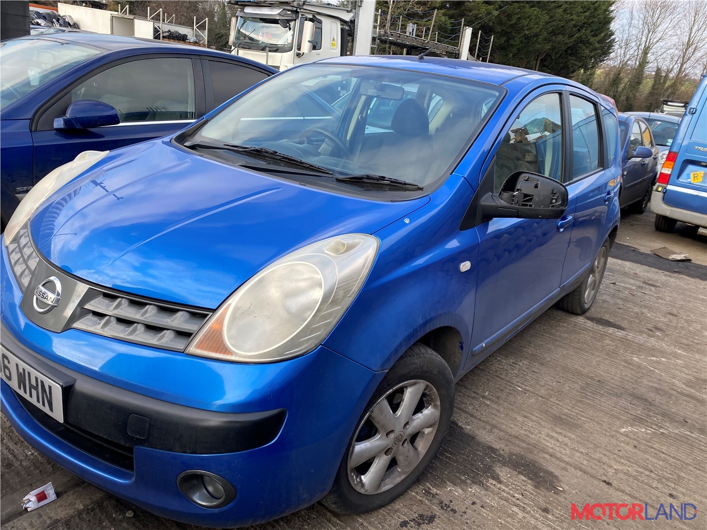 Недавно поступивший автомобиль Nissan Note E11 2006-2013 - разборочный  номер t32077