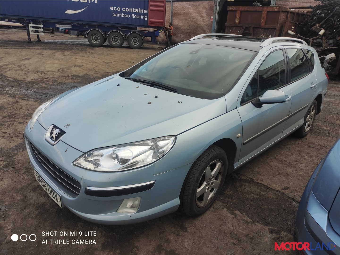 Недавно поступивший автомобиль Peugeot 407 - разборочный номер x2984