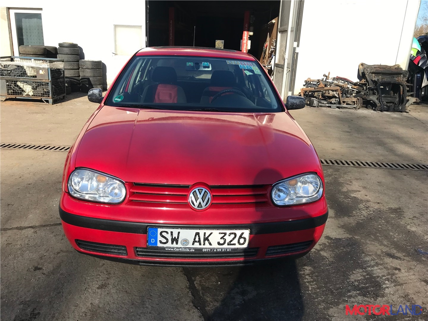 Недавно поступивший автомобиль Volkswagen Golf 4 1997-2005 - разборочный  номер v4228