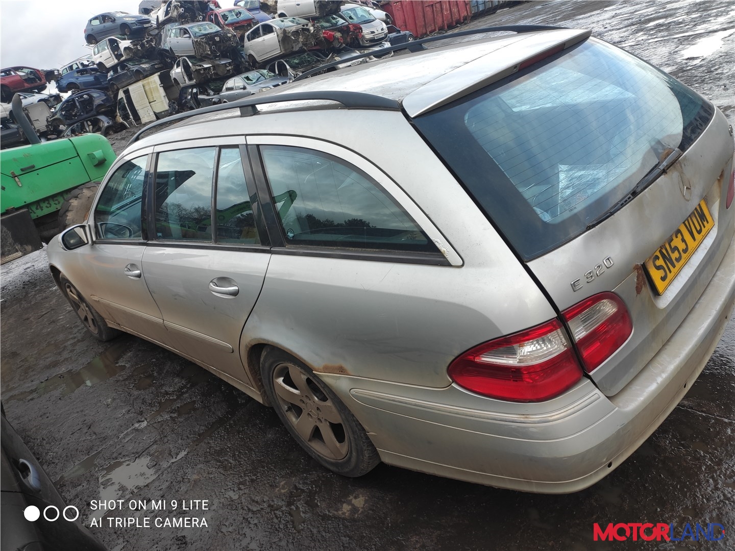 Недавно поступивший автомобиль Mercedes E W211 2002-2009 - разборочный  номер x2998