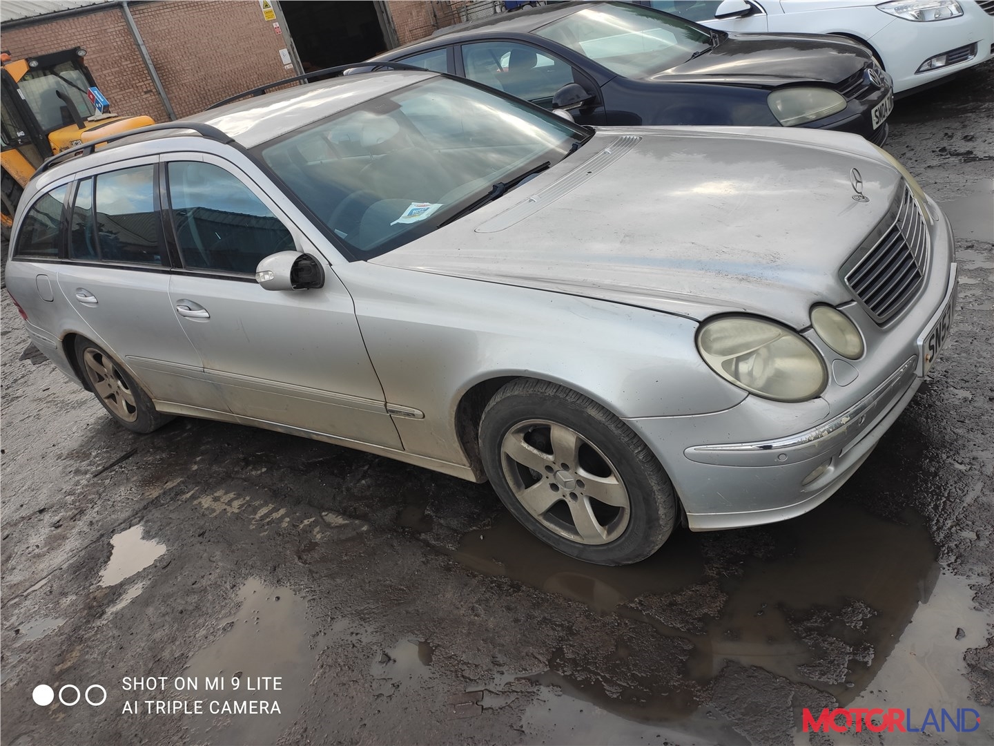 Недавно поступивший автомобиль Mercedes E W211 2002-2009 - разборочный  номер x2998