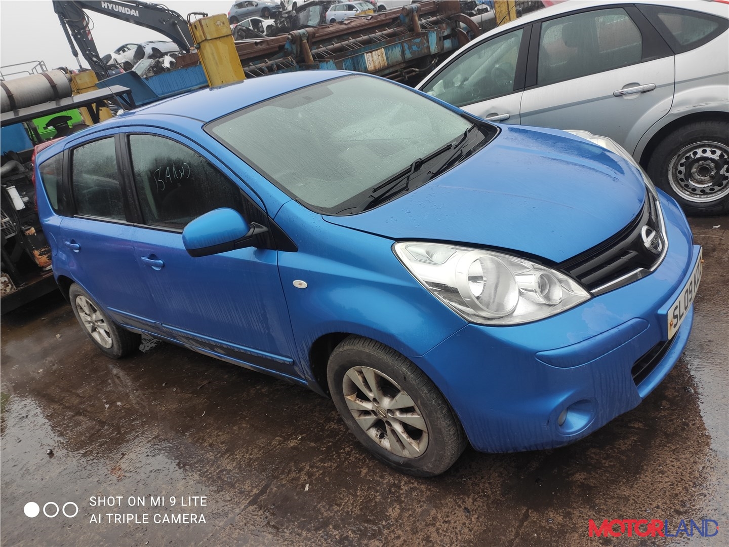 Недавно поступивший автомобиль Nissan Note E11 2006-2013 - разборочный  номер x3017