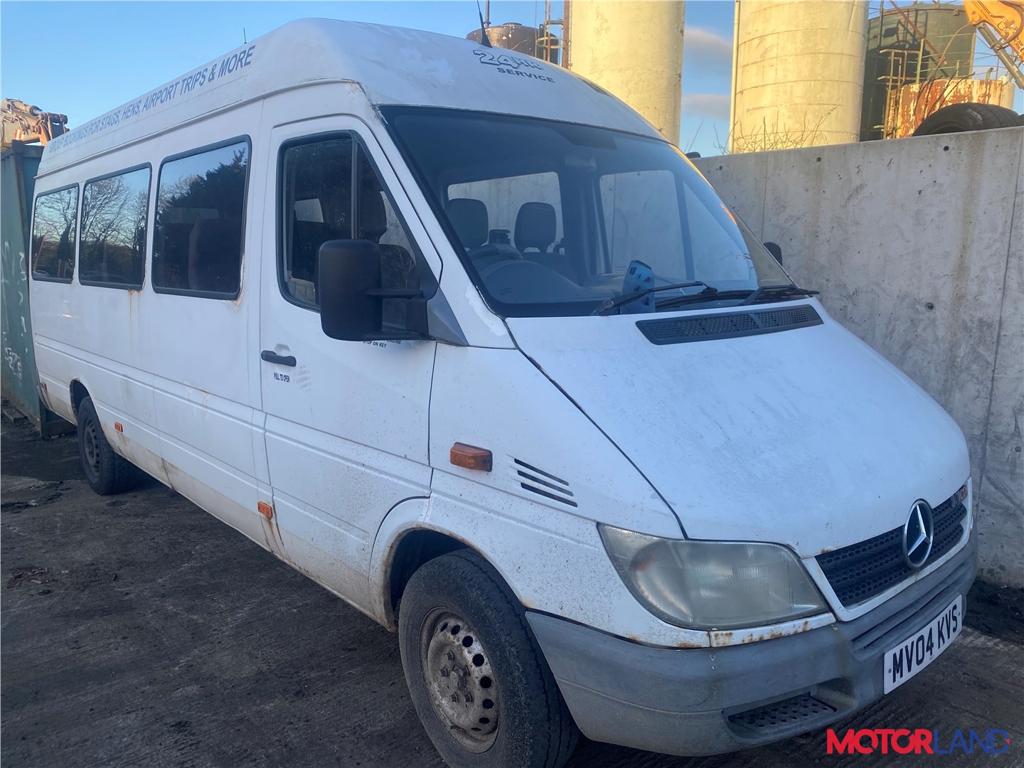 Недавно поступивший автомобиль Mercedes Sprinter 1996-2006 - разборочный  номер t32354