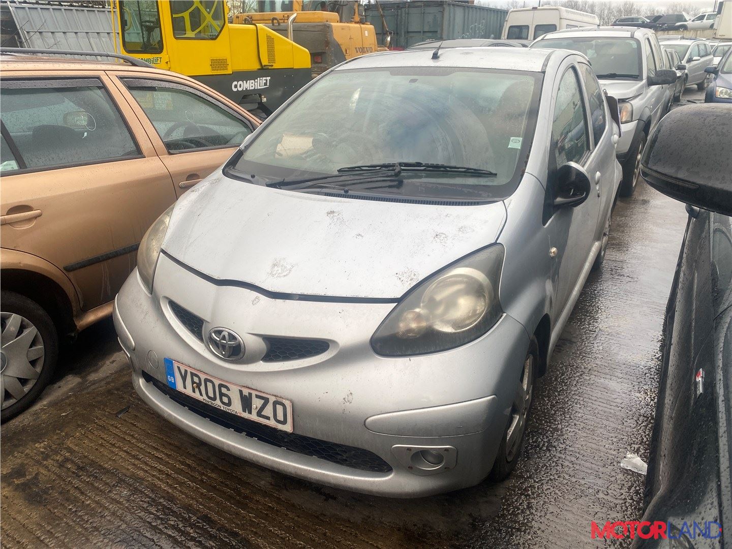 Недавно поступивший автомобиль Toyota Aygo 2005-2014 - разборочный номер  t33269