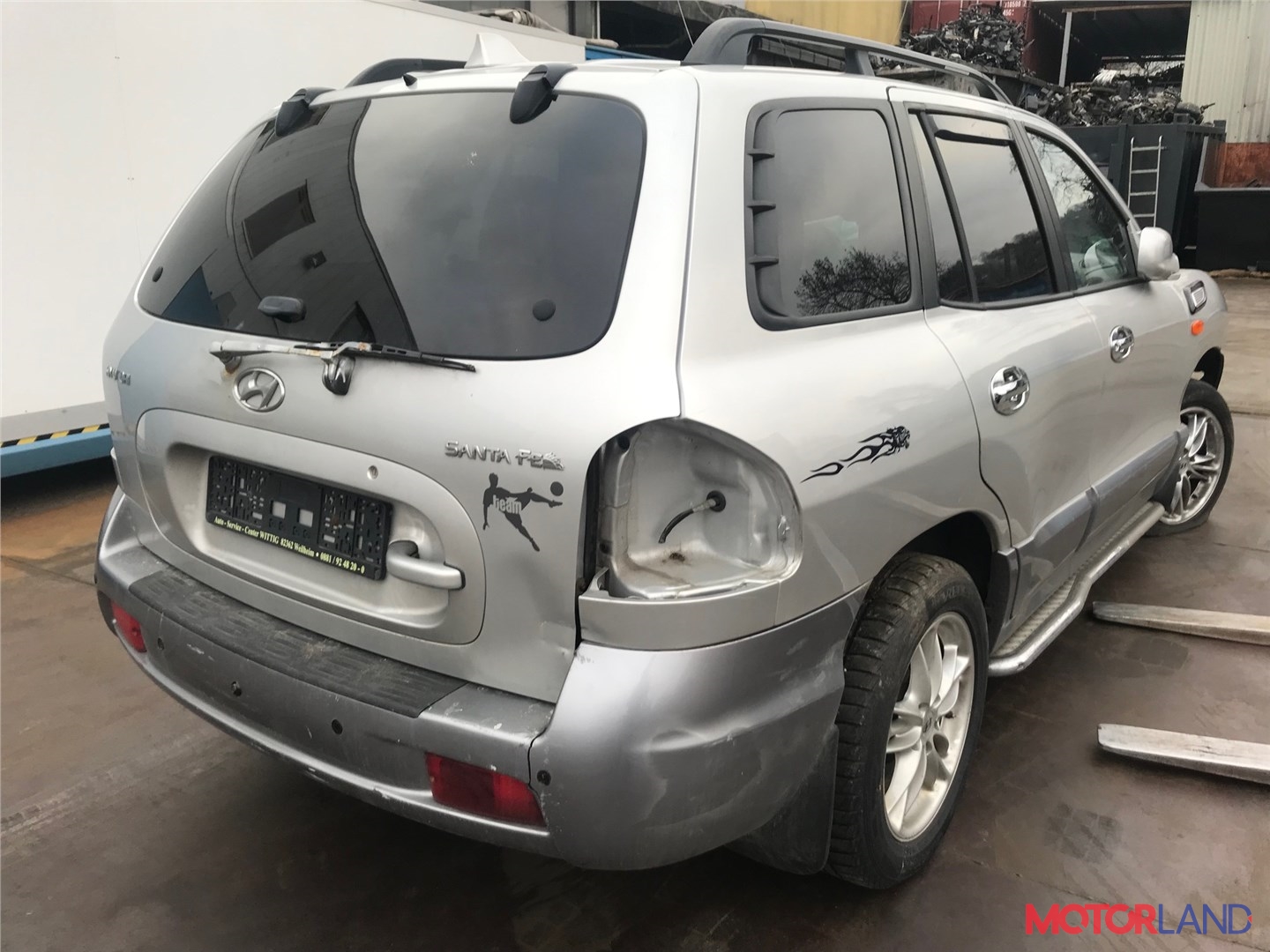 Недавно поступивший автомобиль Hyundai Santa Fe 2000-2005 - разборочный  номер 69334