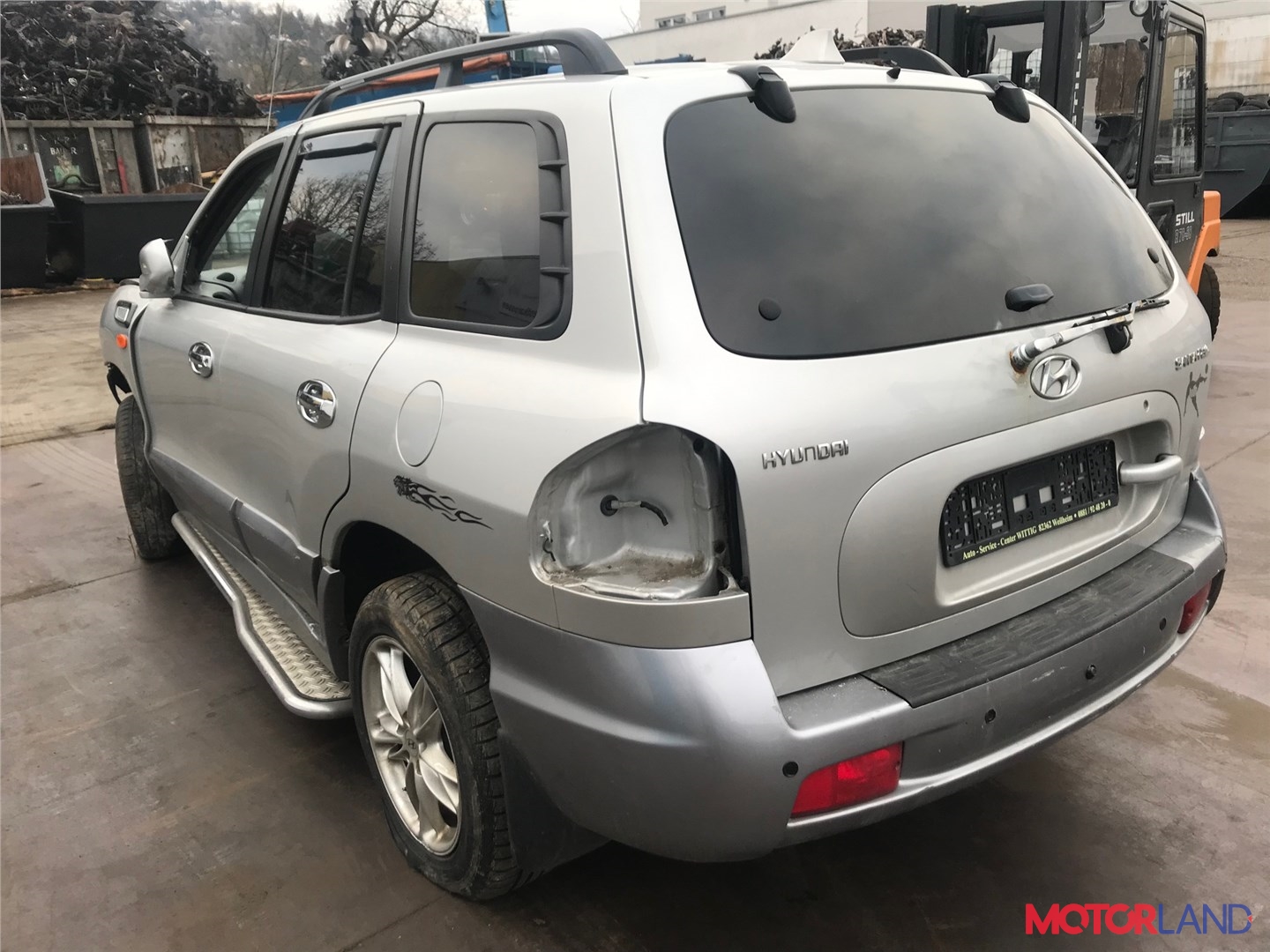 Недавно поступивший автомобиль Hyundai Santa Fe 2000-2005 - разборочный  номер 69334