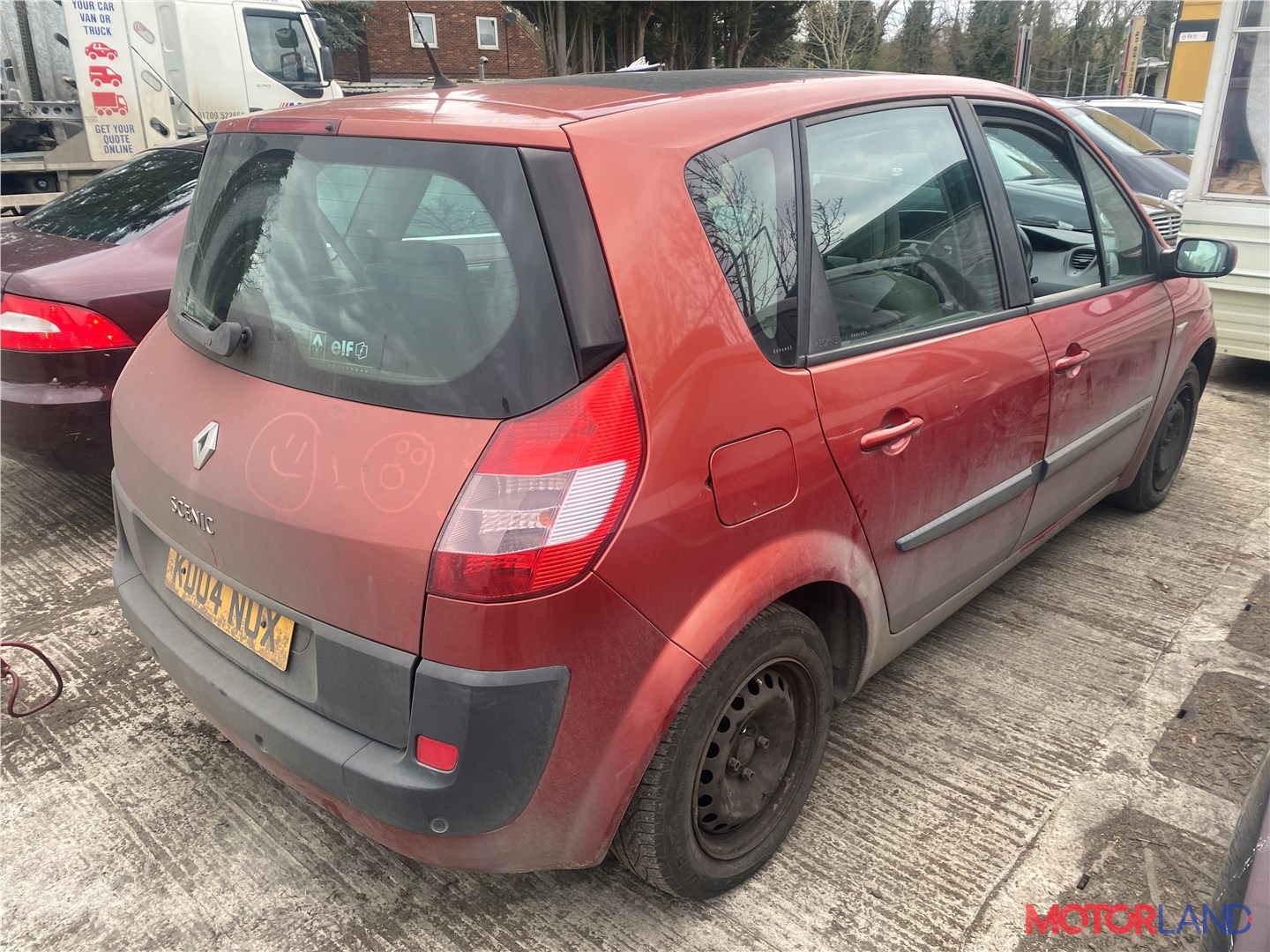 Недавно поступивший автомобиль Renault Scenic 2003-2009 - разборочный номер  t32518