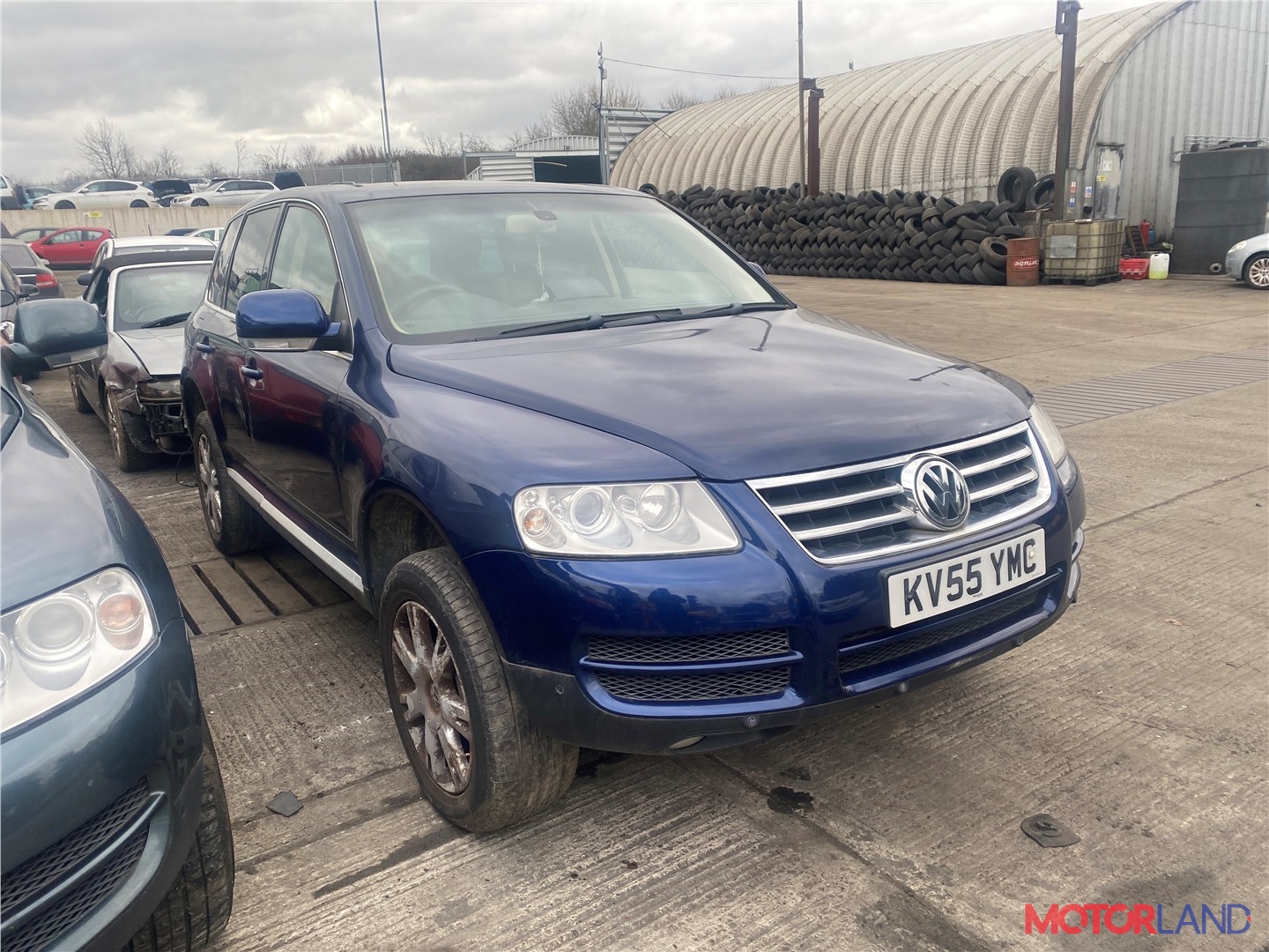 Недавно поступивший автомобиль Volkswagen Touareg 2002-2007 - разборочный  номер t32609