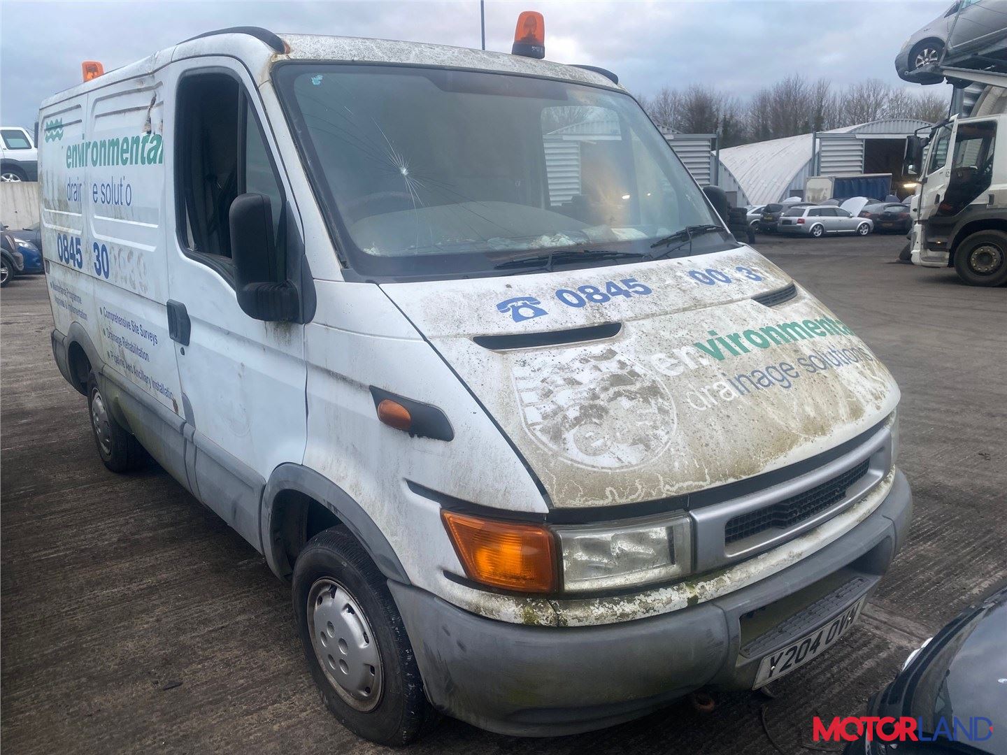 Недавно поступивший автомобиль Iveco Daily 3 2000-2005 - разборочный номер  t32619