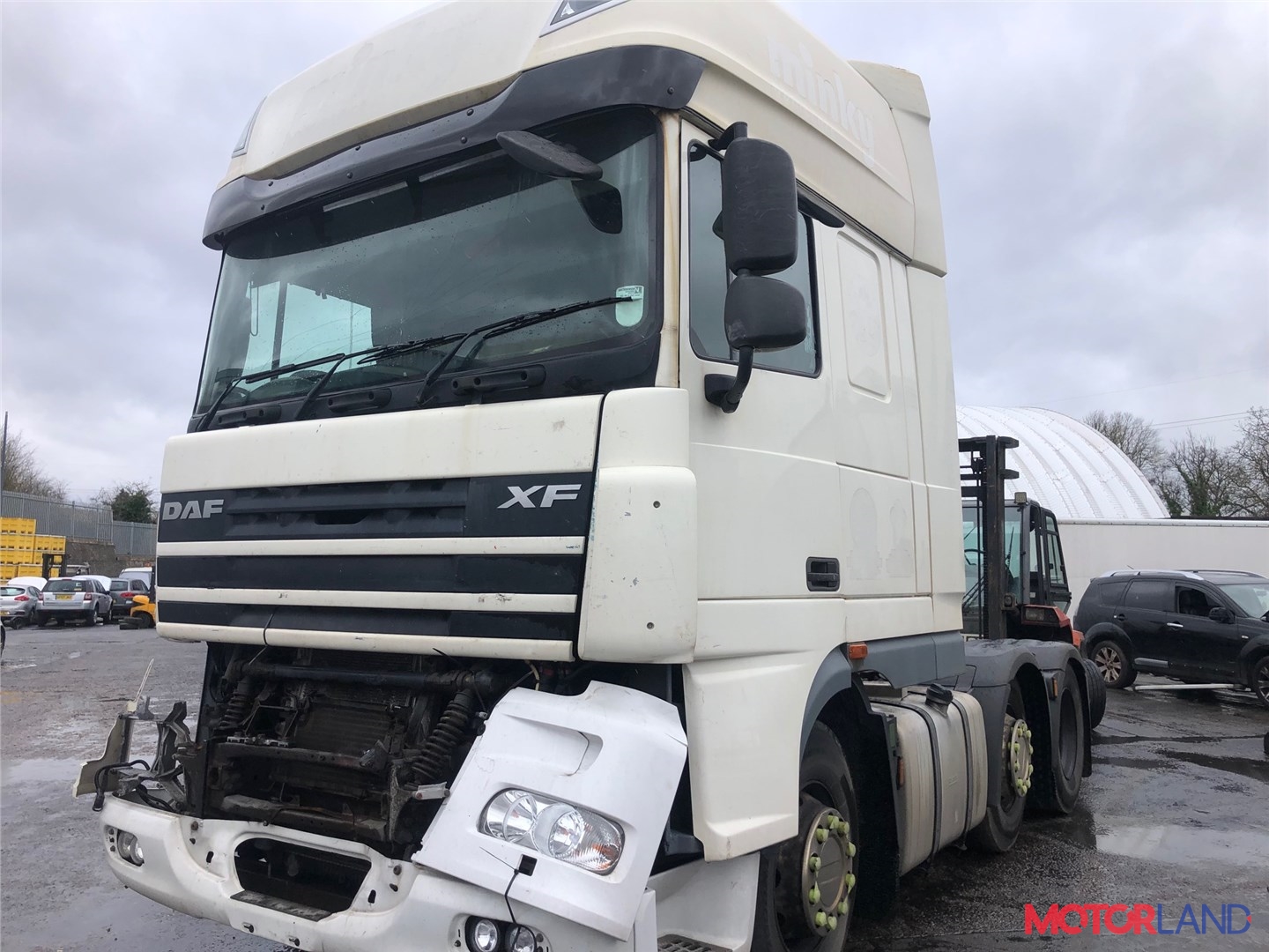 Недавно поступивший автомобиль DAF XF 105 2002-2013 - разборочный номер  t32617