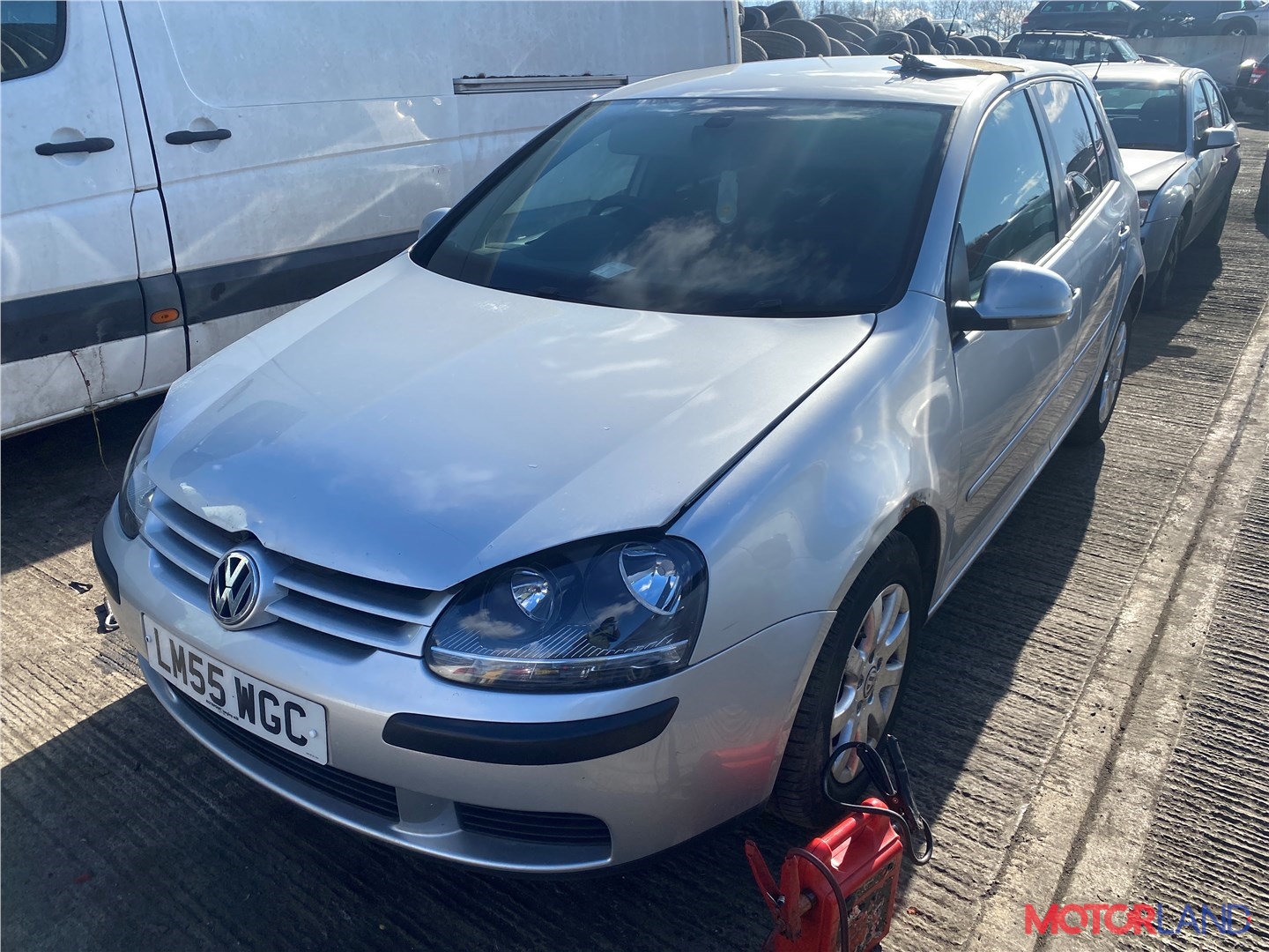 Недавно поступивший автомобиль Volkswagen Golf 5 2003-2009 - разборочный  номер t32501