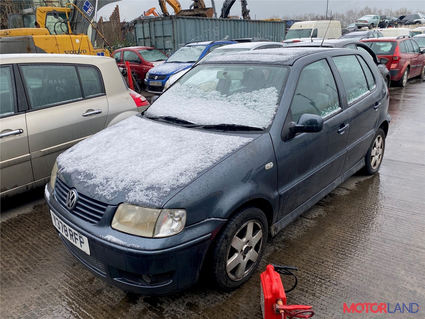 Недавно поступивший автомобиль Volkswagen Polo 1999-2001 - разборочный  номер t32535