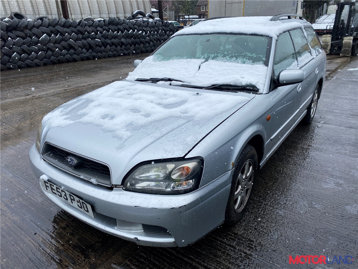 Недавно поступивший автомобиль Subaru Legacy (B12) 1998-2004 - разборочный  номер t32884