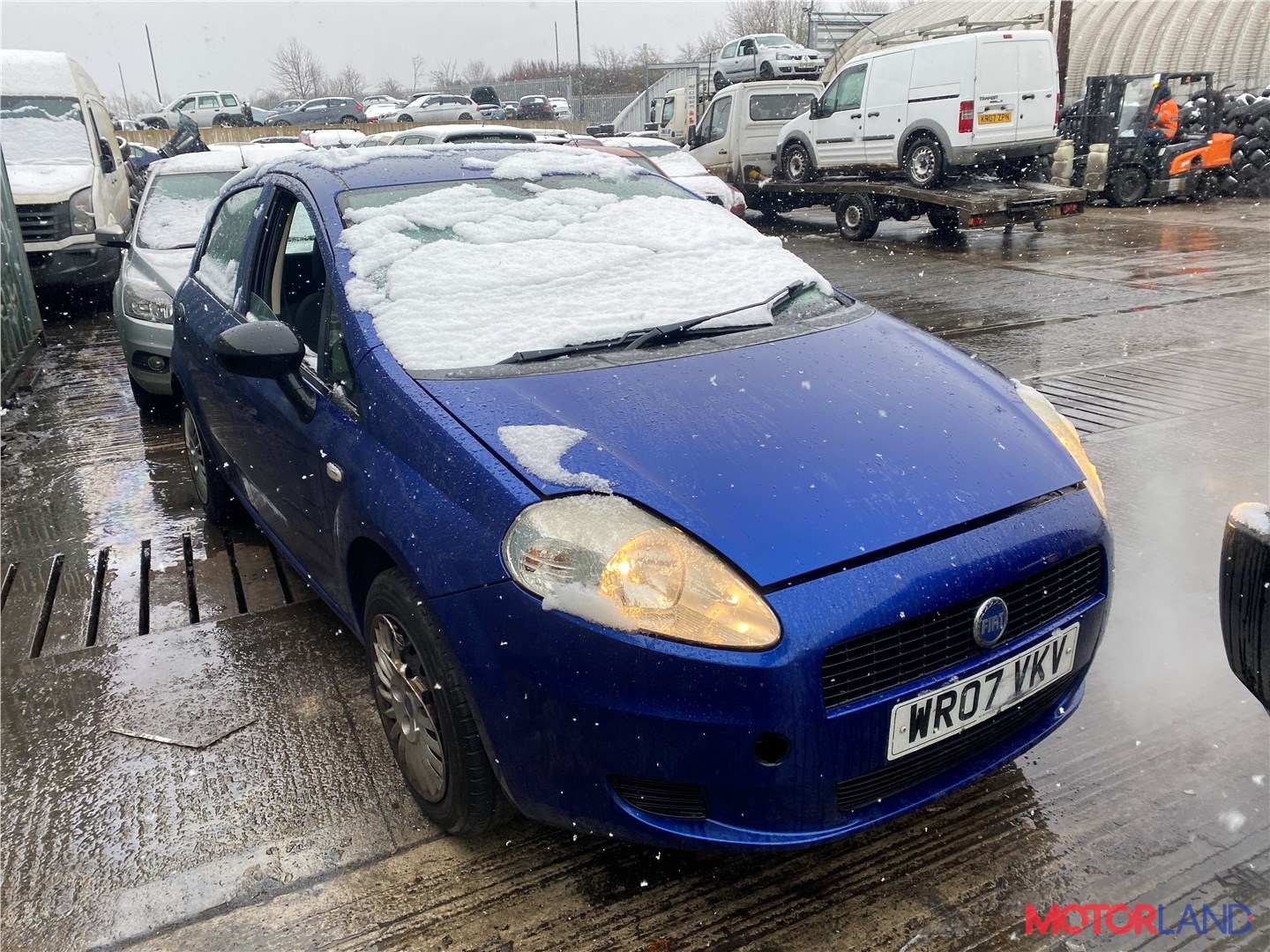 Недавно поступивший автомобиль Fiat Grande Punto 2005-2011 - разборочный  номер t32549