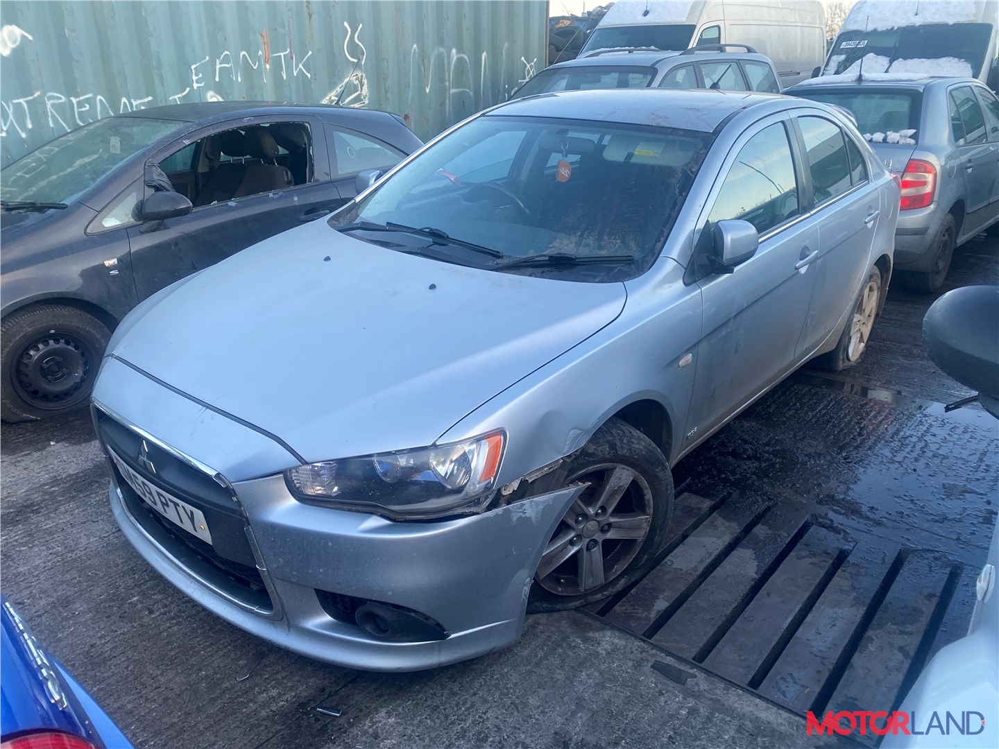 Недавно поступивший автомобиль Mitsubishi Lancer 10 2007-2015 - разборочный  номер t32666