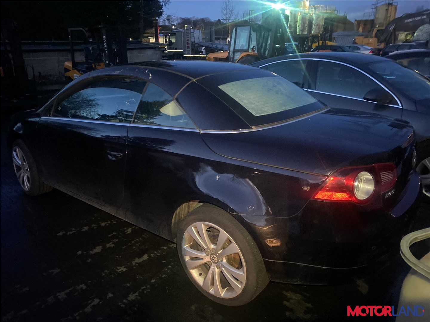 Недавно поступивший автомобиль Volkswagen Eos - разборочный номер t32589