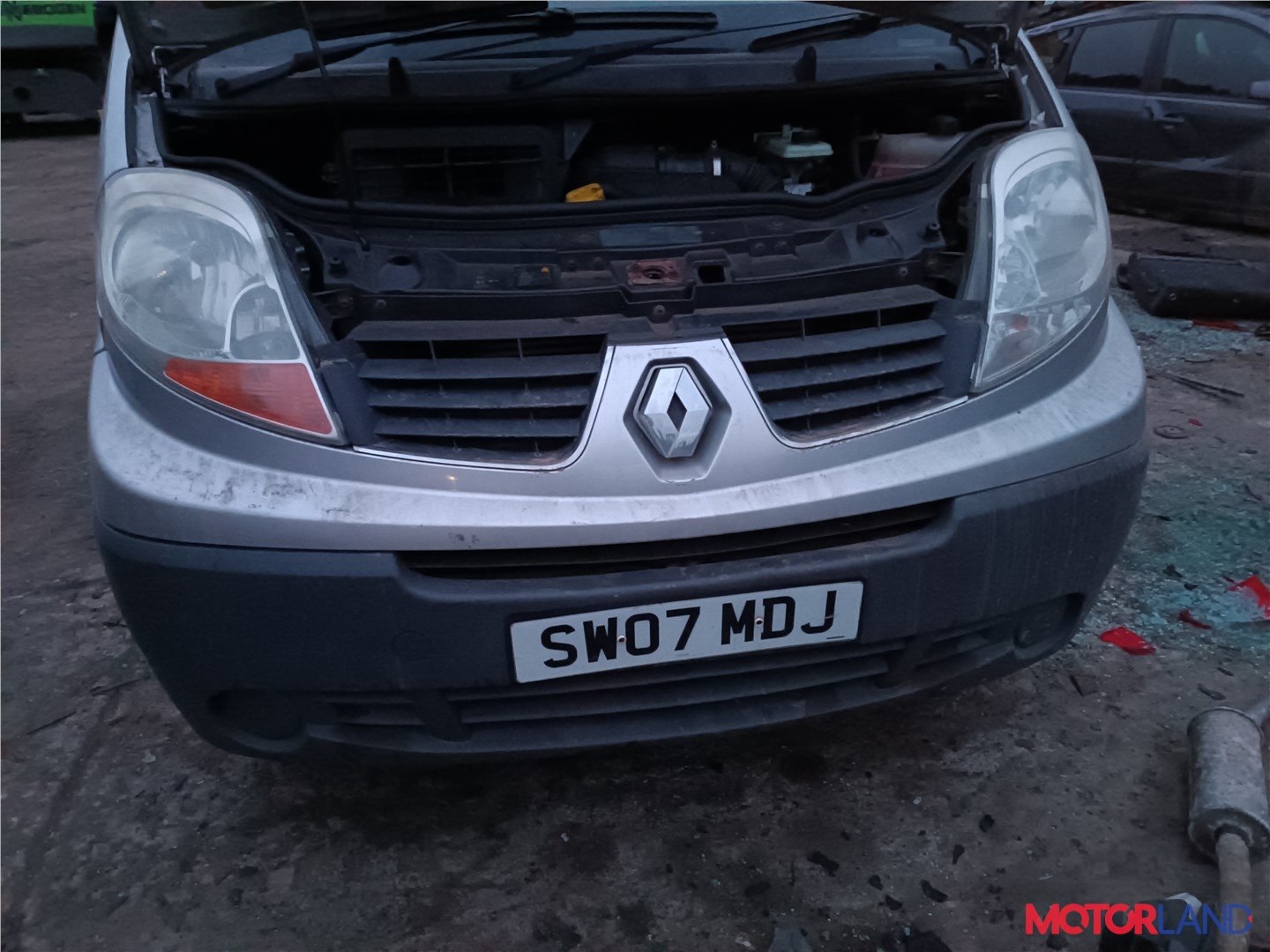 Недавно поступивший автомобиль Renault Trafic 2001-2014 - разборочный номер  x3159