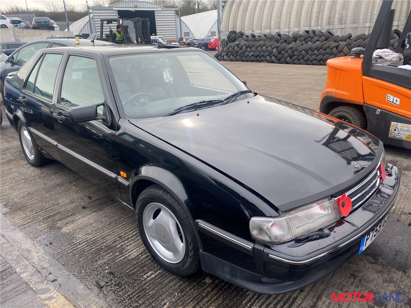 Недавно поступивший автомобиль Saab 9000 - разборочный номер t32885