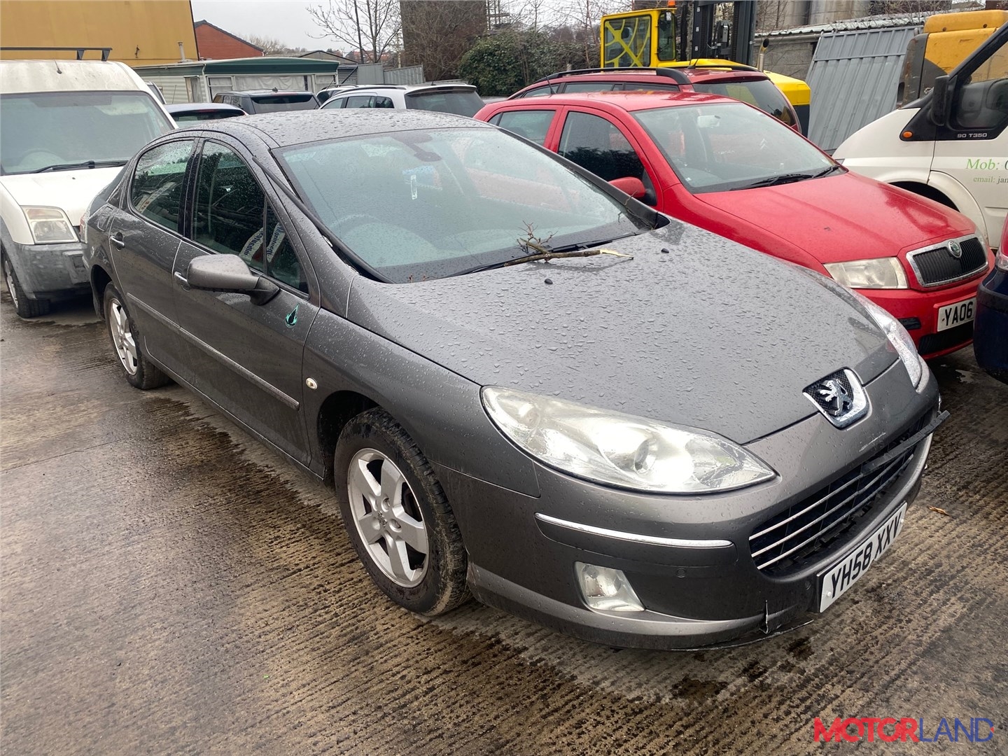 Недавно поступивший автомобиль Peugeot 407 - разборочный номер t32724