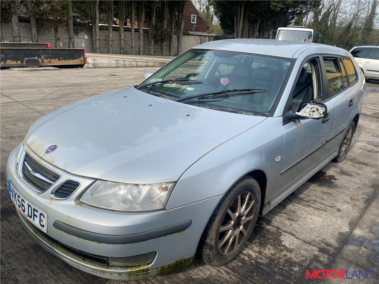 Недавно поступивший автомобиль Saab 9-3 2002-2007 - разборочный номер t32740