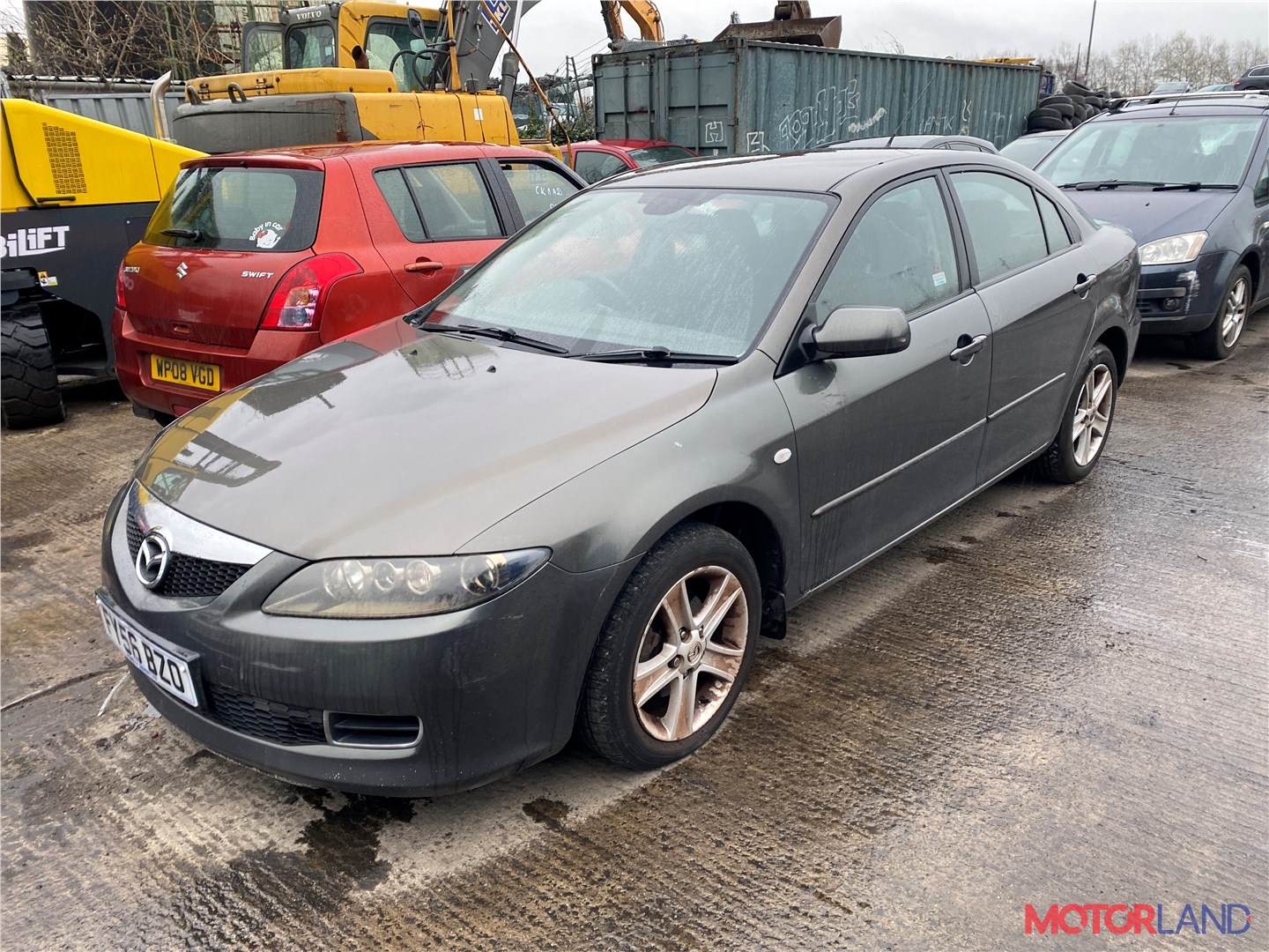 Недавно поступивший автомобиль Mazda 6 (GG) 2002-2008 - разборочный номер  t32737