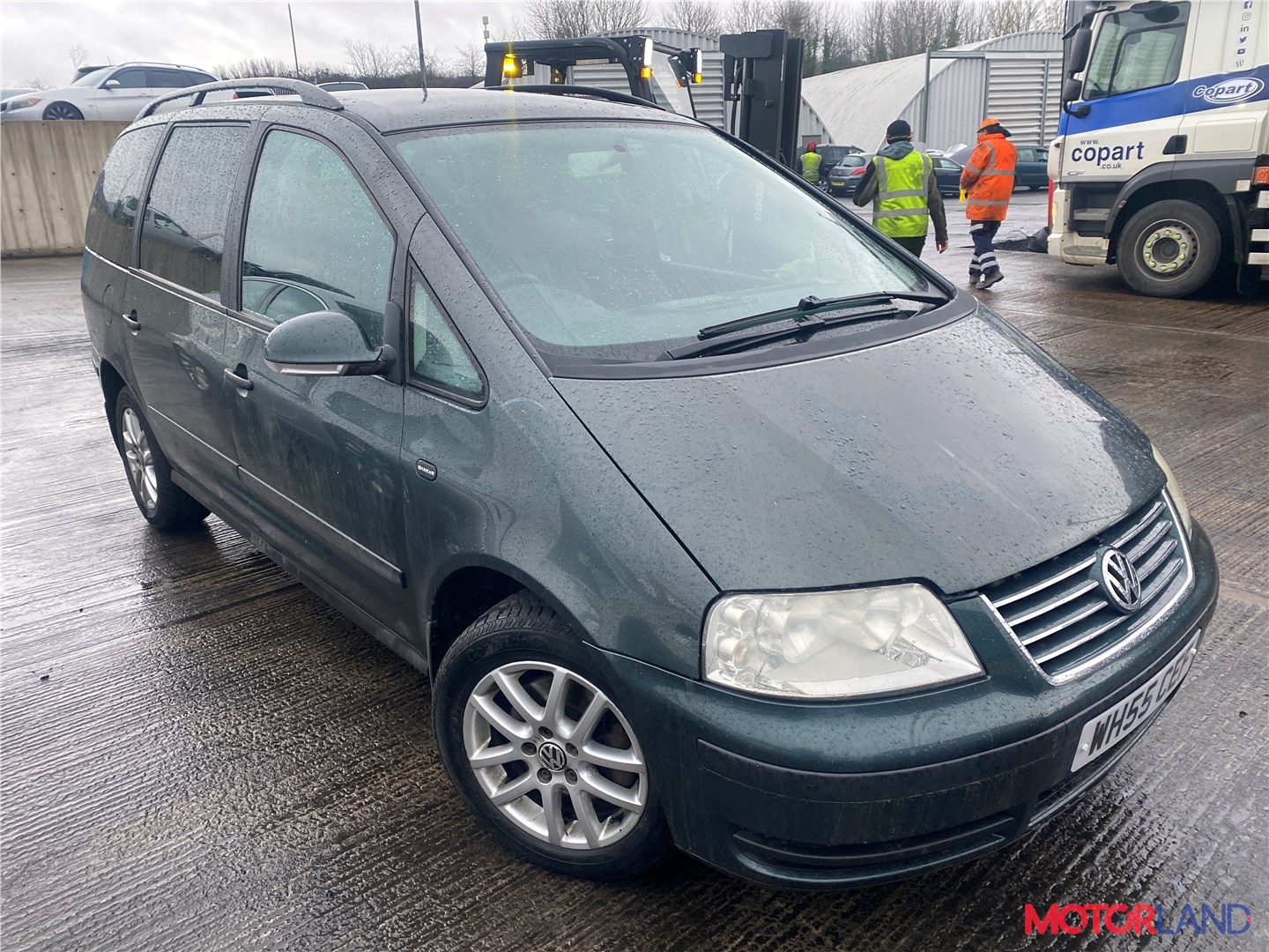 Недавно поступивший автомобиль Volkswagen Sharan 2000-2010 - разборочный  номер t32708