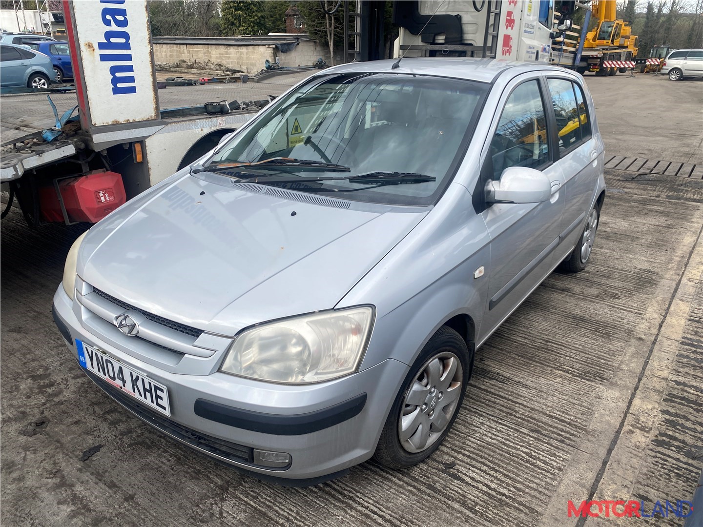 Недавно поступивший автомобиль Hyundai Getz - разборочный номер t32688