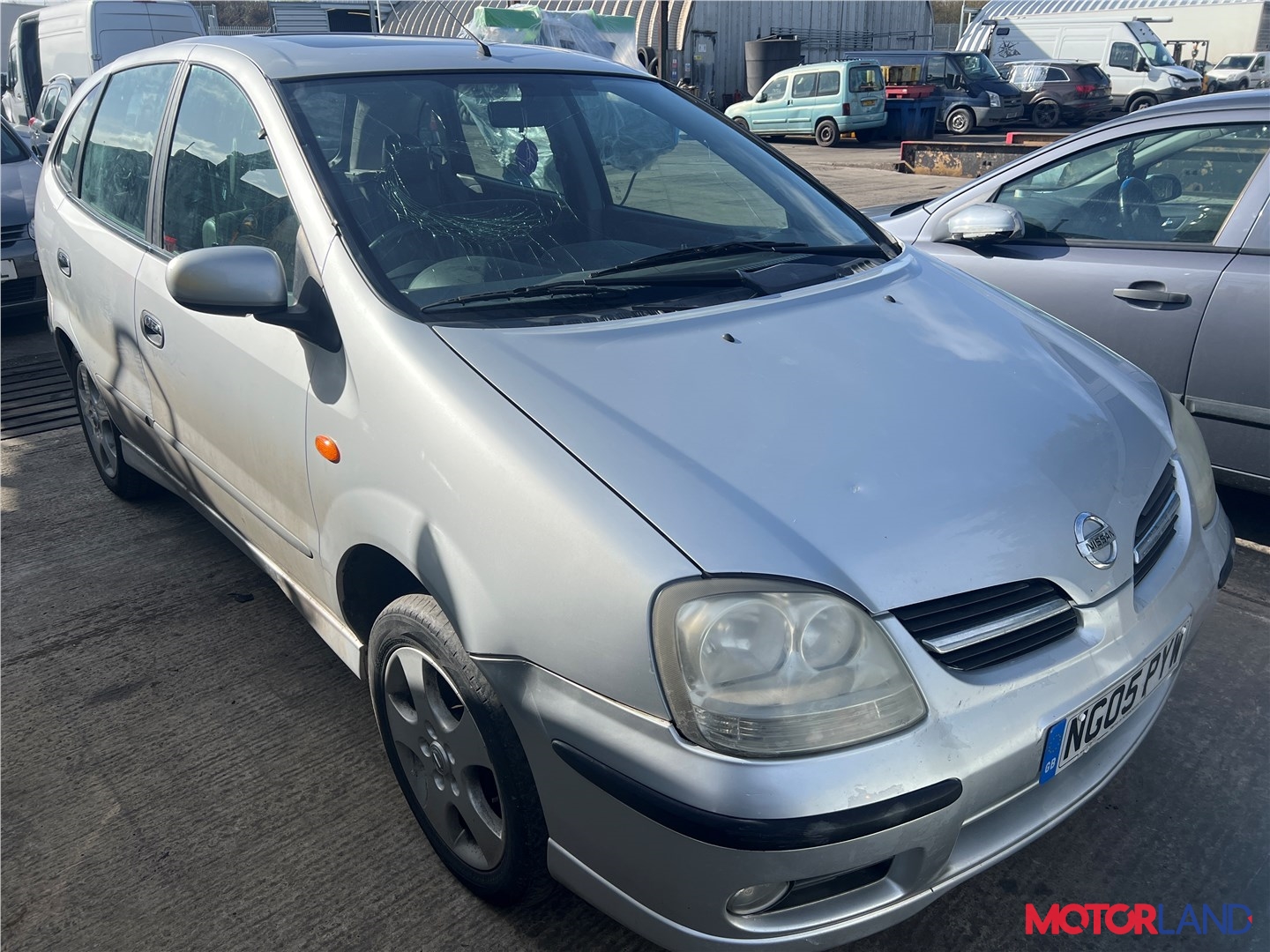 Недавно поступивший автомобиль Nissan Almera Tino - разборочный номер t32841