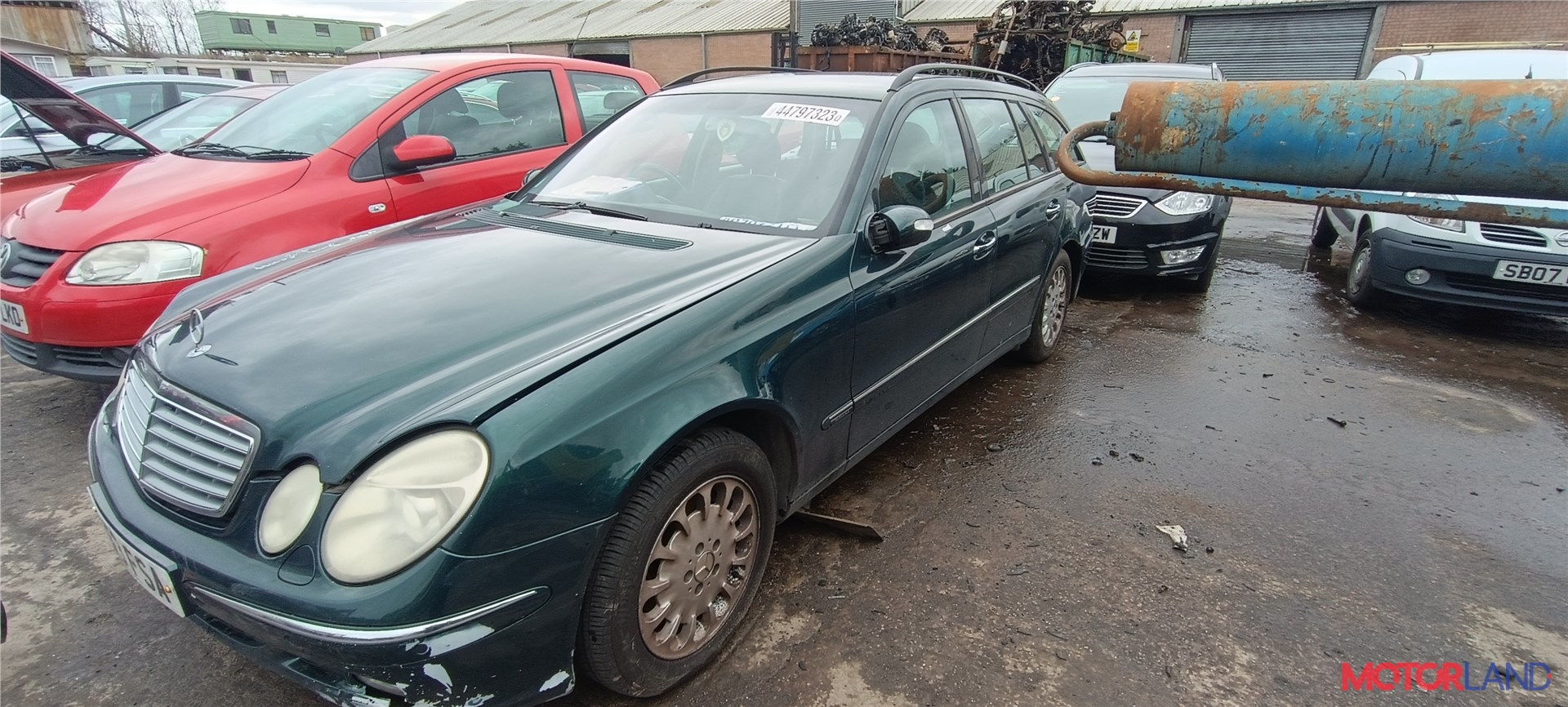 Недавно поступивший автомобиль Mercedes E W211 2002-2009 - разборочный  номер x3238