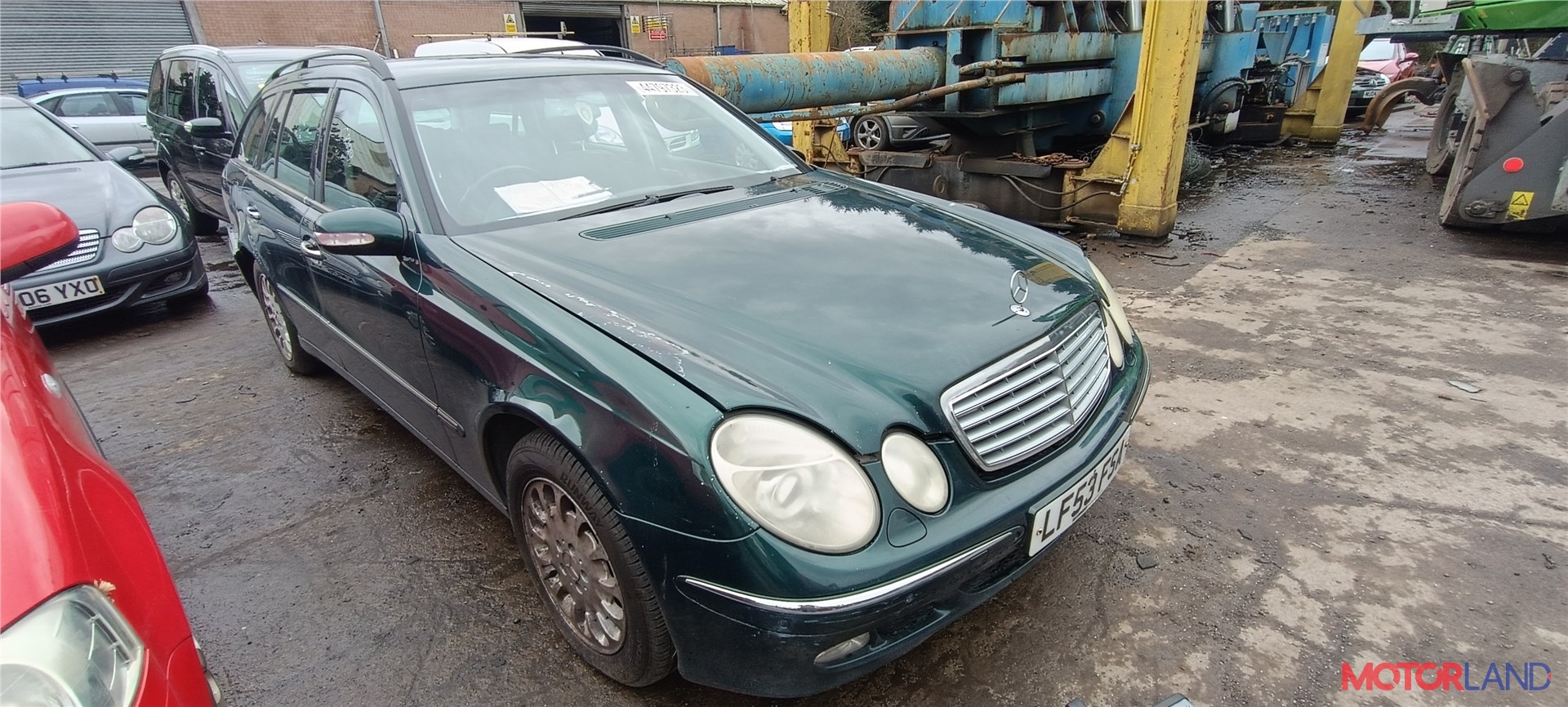 Недавно поступивший автомобиль Mercedes E W211 2002-2009 - разборочный  номер x3238