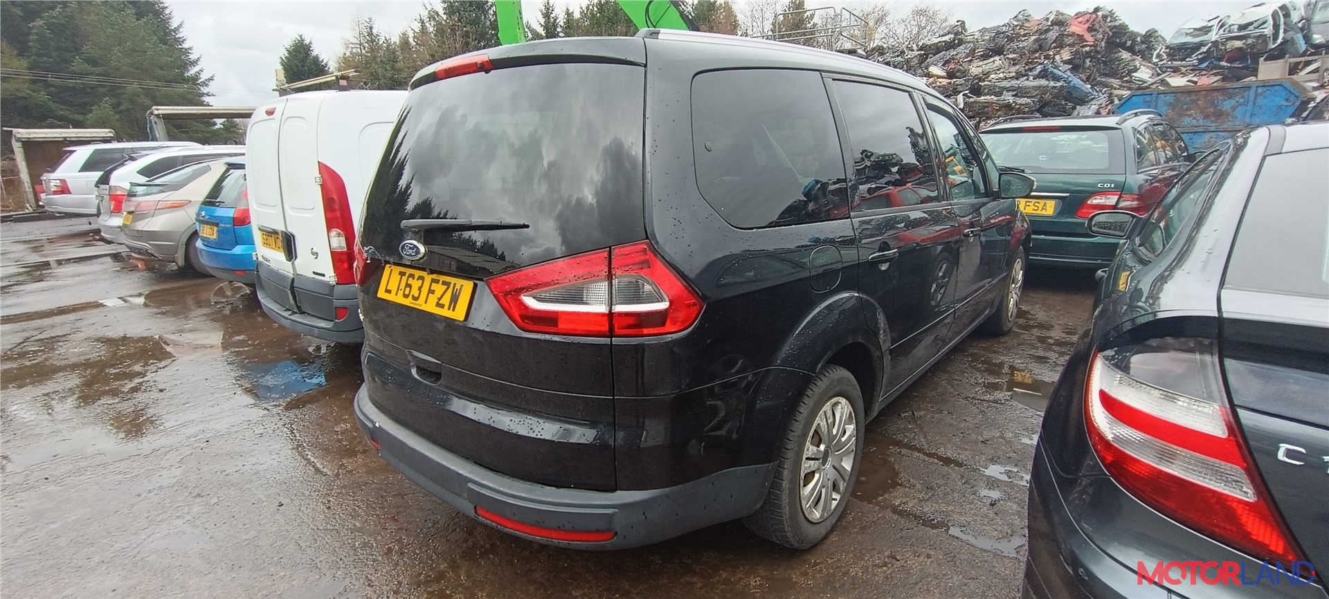 Недавно поступивший автомобиль Ford Galaxy 2010-2015 - разборочный номер  x3235