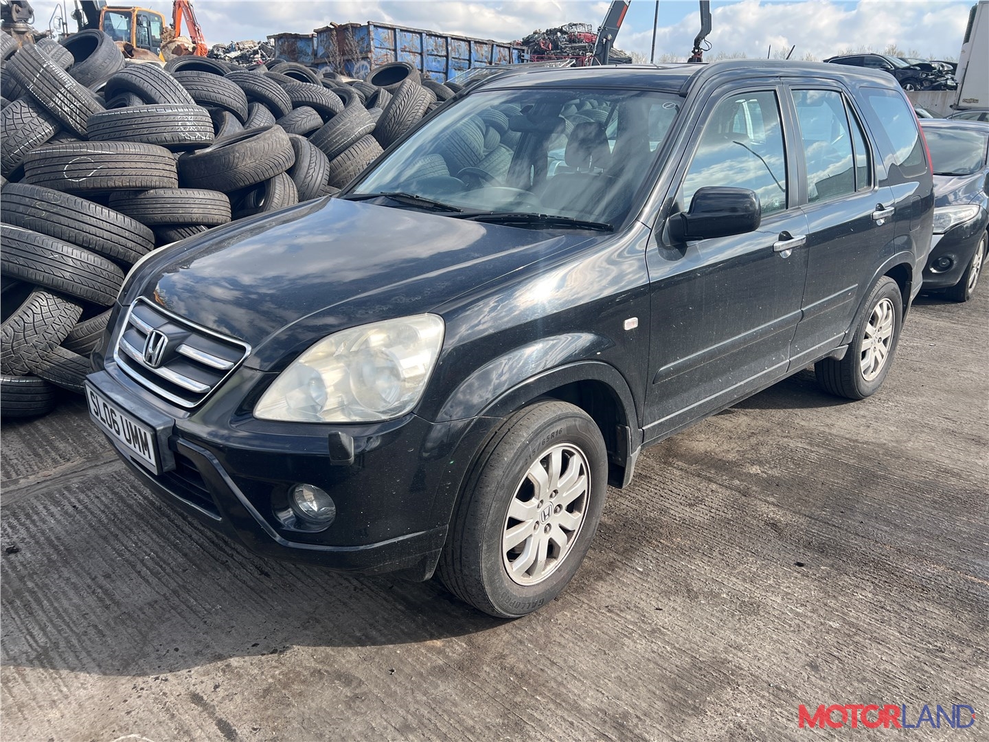 Недавно поступивший автомобиль Honda CR-V 2002-2006 - разборочный номер  t33076