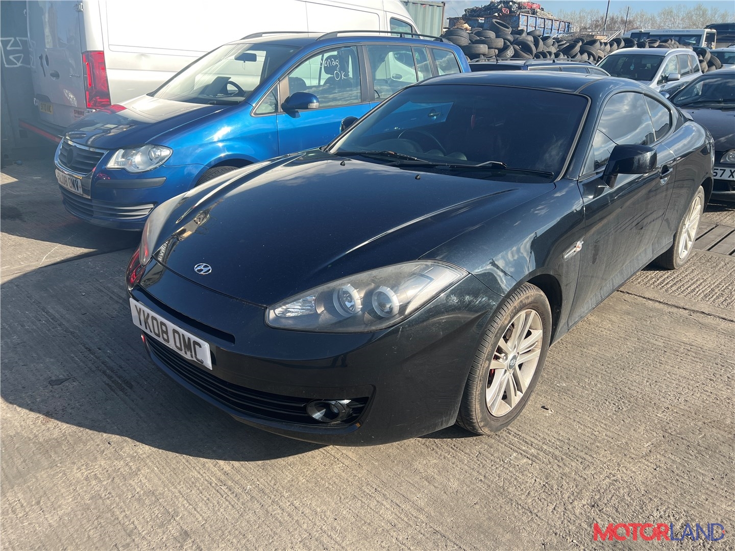 Недавно поступивший автомобиль Hyundai Coupe (Tiburon) 2002-2009 -  разборочный номер t33075