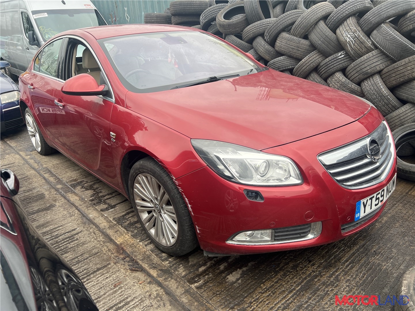 Недавно поступивший автомобиль Opel Insignia 2008-2013 - разборочный номер  t32997